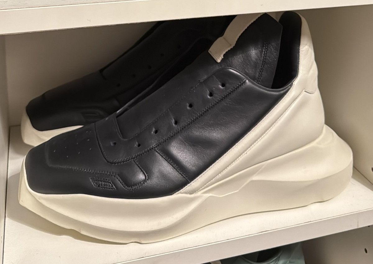 Rick Owens Rick Owens Geth Runner Black Size US 11 / EU 44 - 3 Thumbnail