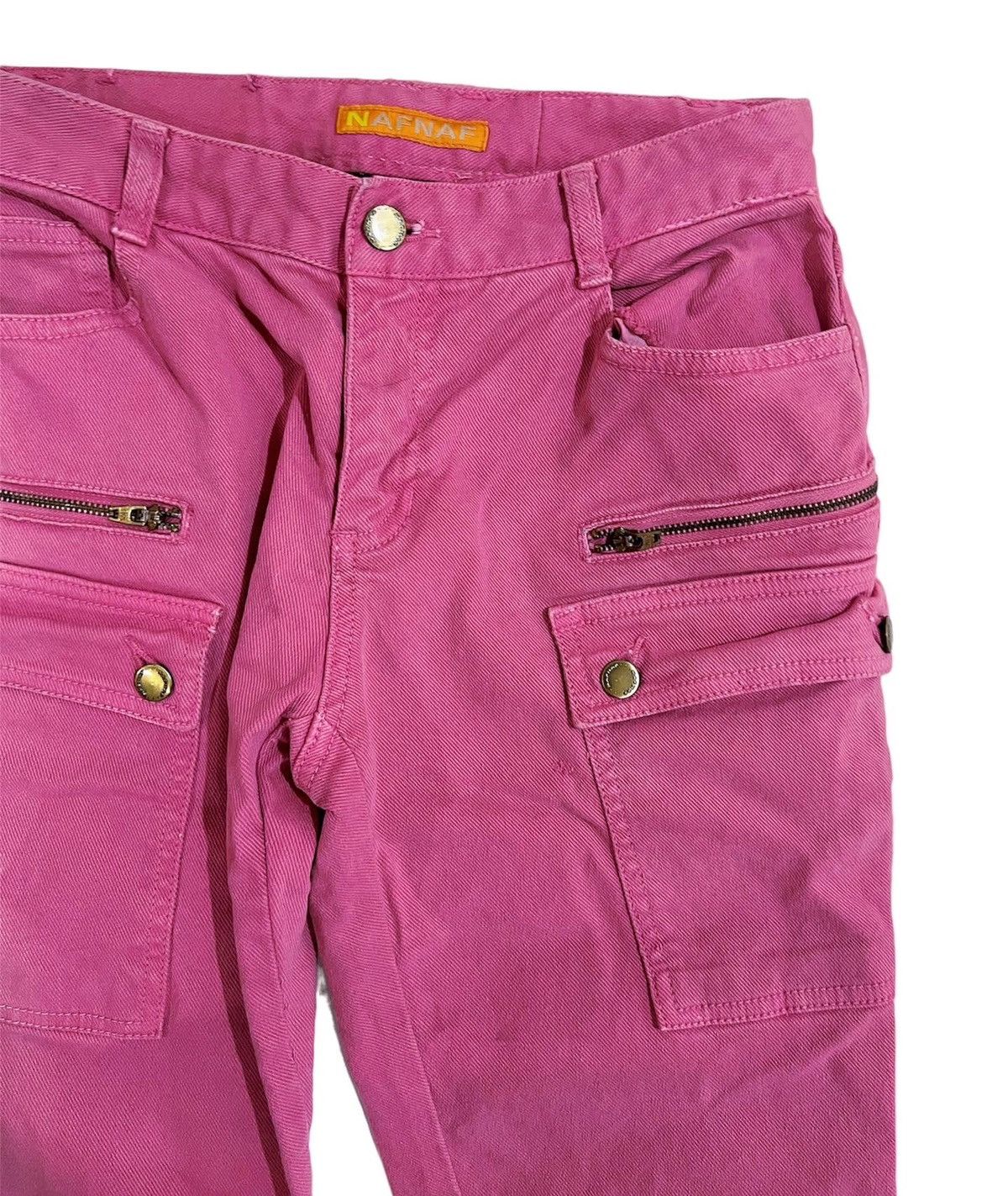 Dolce & Gabbana × Japanese Brand × Seditionaries NAF NAF Y2K hot pink pants 💖🎀 Size 26" / US 2 / IT 38 - 3 Thumbnail