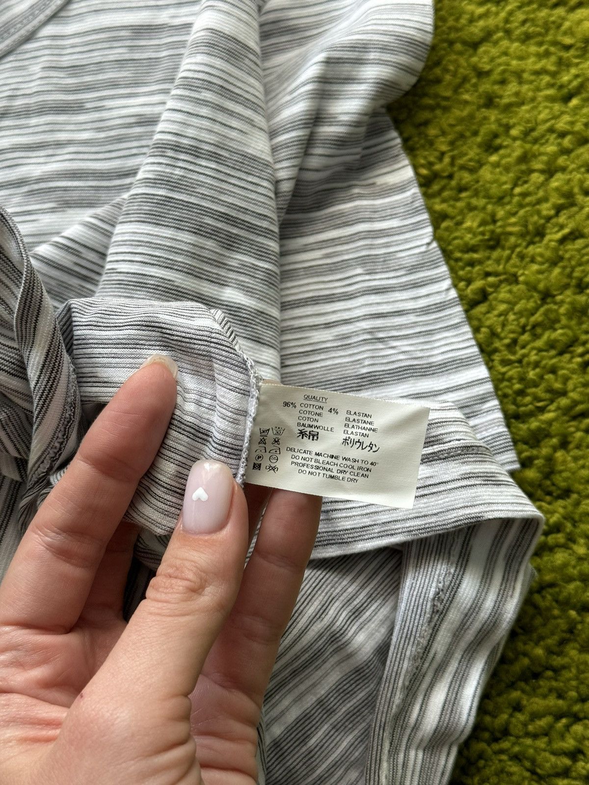 Designer × Missoni × Vintage Missoni 2000s vintage striped t-shirt Size S / US 4 / IT 40 - 5 Thumbnail