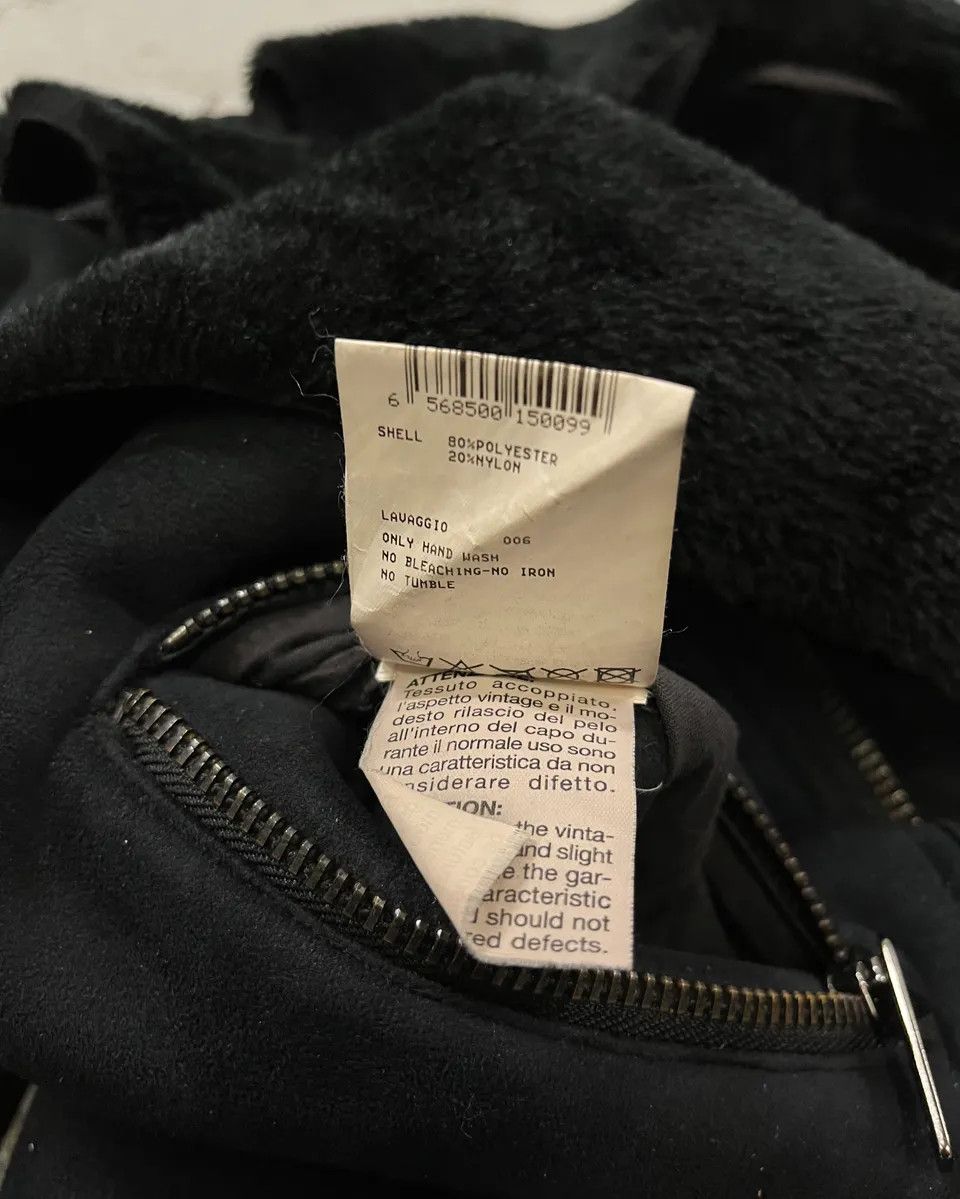 Emporio Armani AW2002 Emporio Armani Tornado Zip Dark Suede Leather Jacket Size US M / EU 48-50 / 2 - 10 Thumbnail