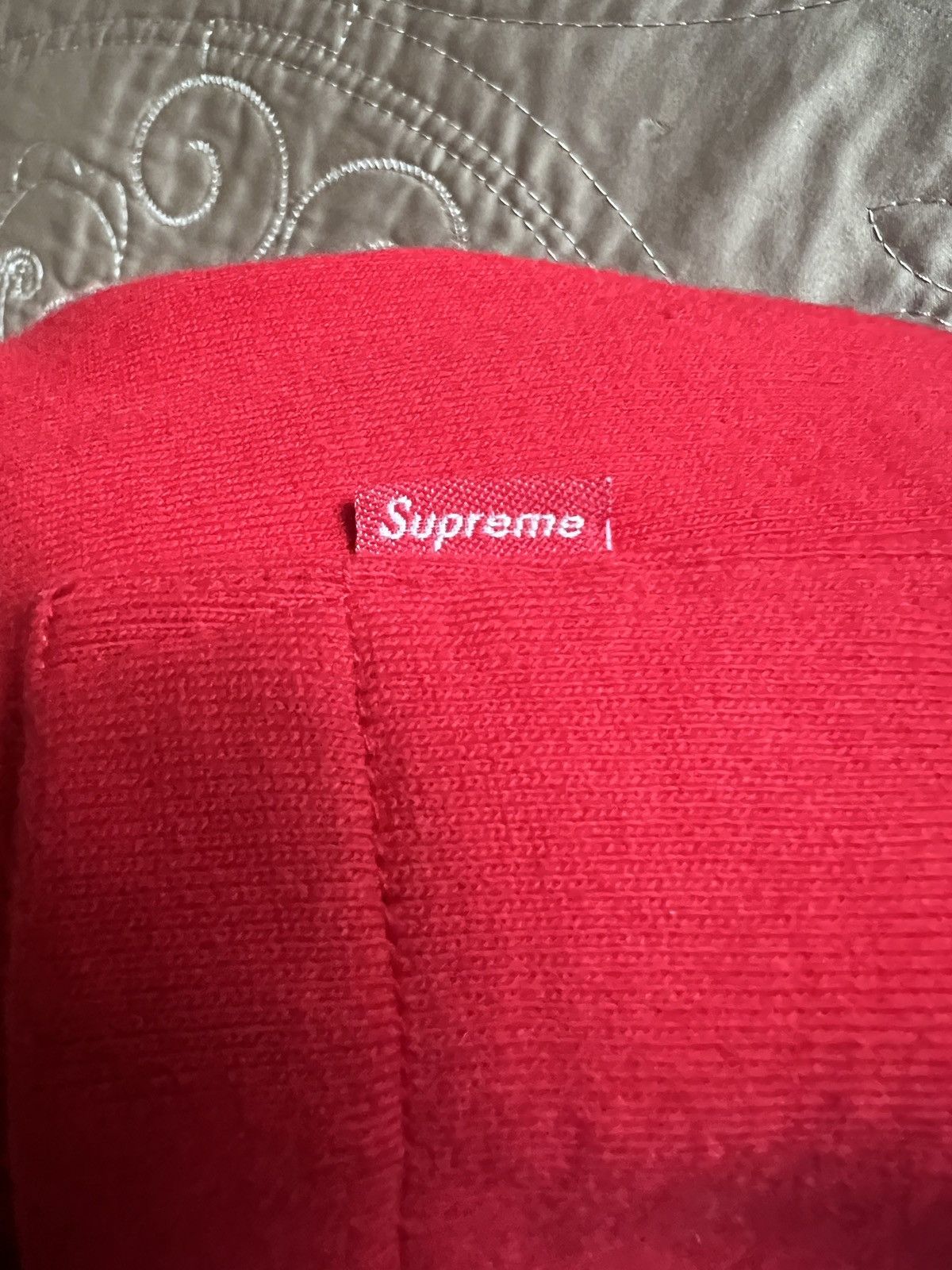Supreme Supreme Set In Logo Sweatpants Red Medium Size US 32 / EU 48 - 4 Thumbnail