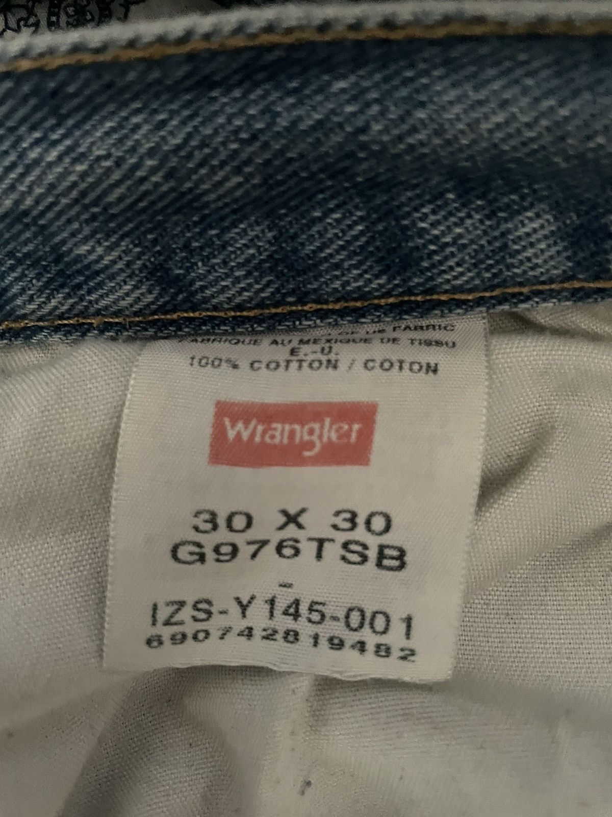 Vintage × Wrangler Vintage Wrangler Jeans Size US 30 / EU 46 - 4 Thumbnail