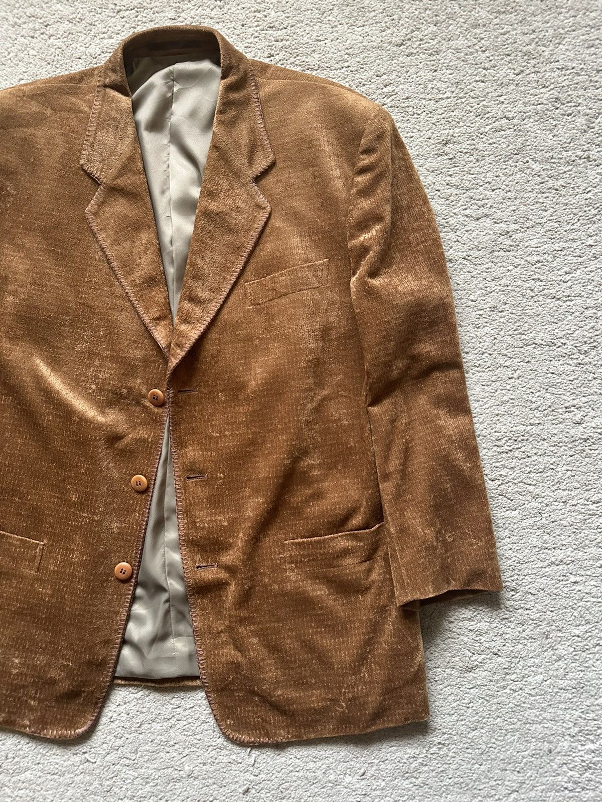 Lanvin × Vintage 1990s Lanvin Paris Classic Loose Cut Blazer Size 38L - 3 Thumbnail