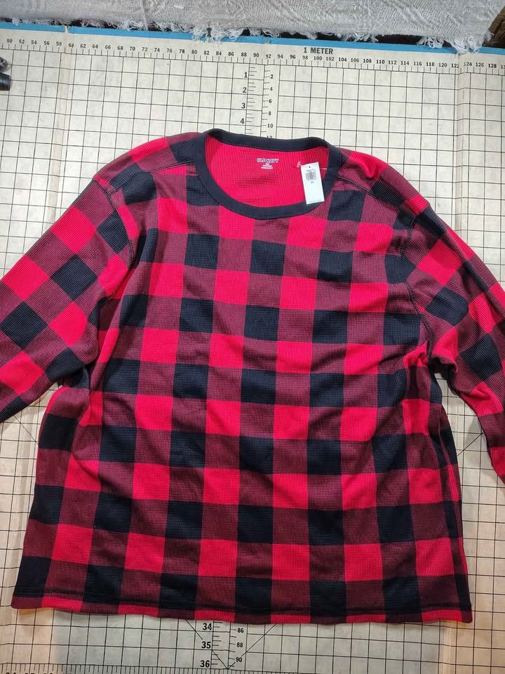 Old Navy Men's New Old Navy Thermal Long Sleeve Plaid Shirt XXL Size US XXL / EU 58 / 5 - 1 Thumbnail