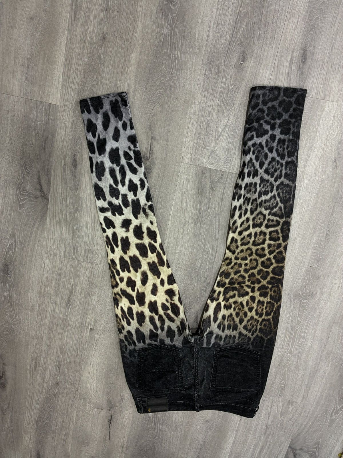 R13 Alison Skinny Leopard Jeans. Size 29 Size 29" - 10 Thumbnail