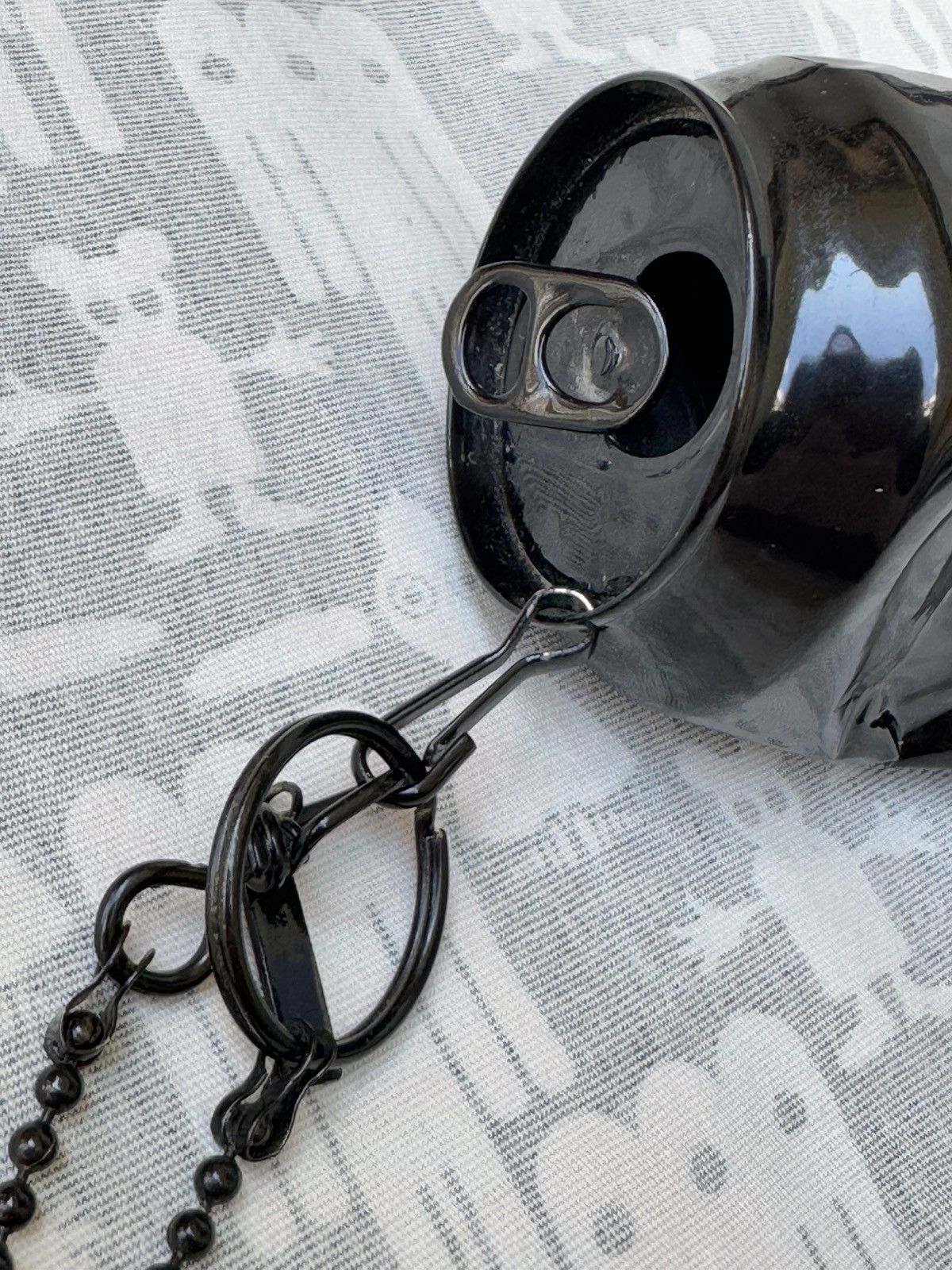 Raf Simons Raf Simons SS03 Crushed Painted Coke Can Necklace Size ONE SIZE - 7 Thumbnail