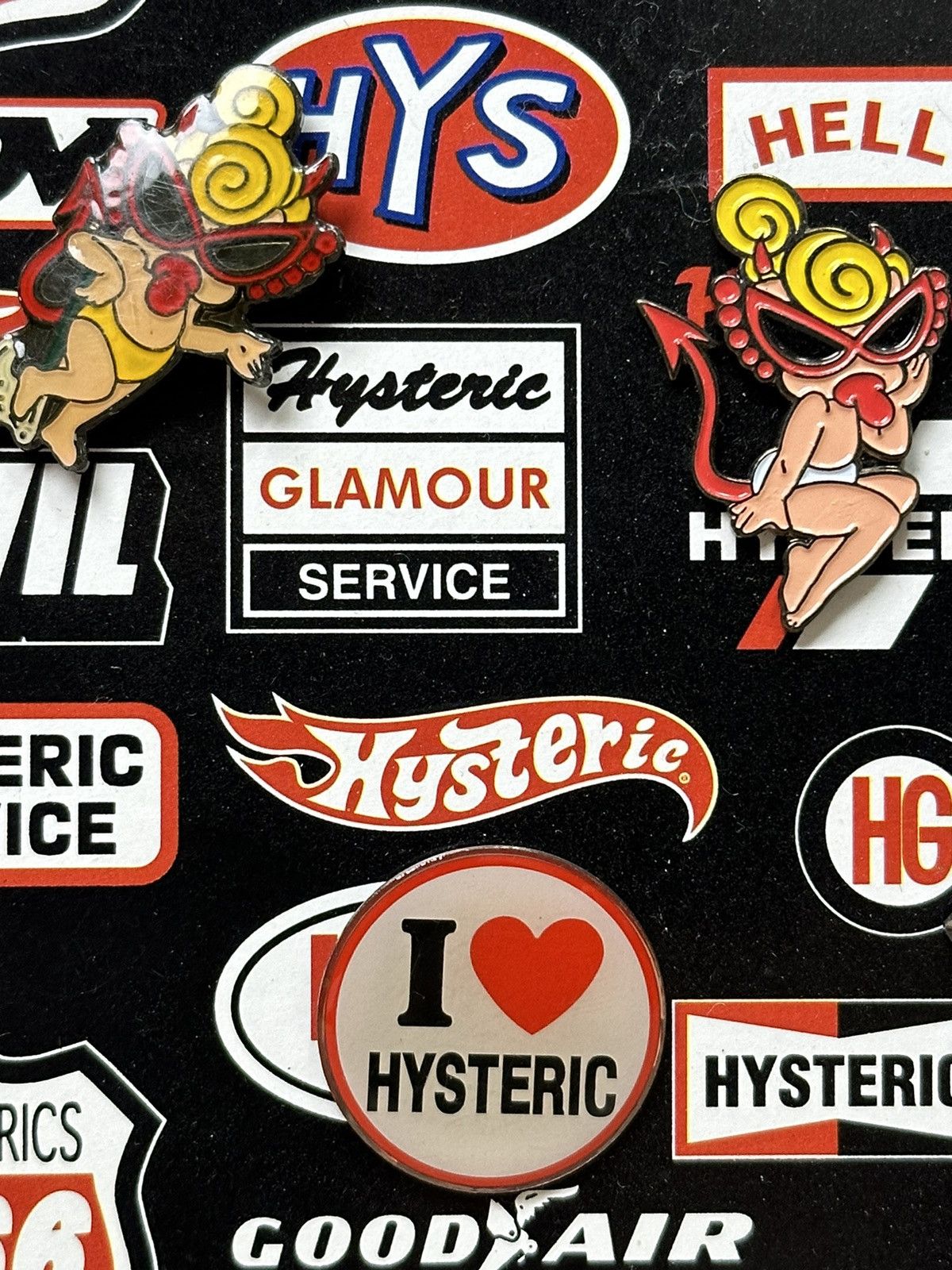 Hysteric Glamour Hysteric Glamour Pins Size ONE SIZE - 3 Thumbnail