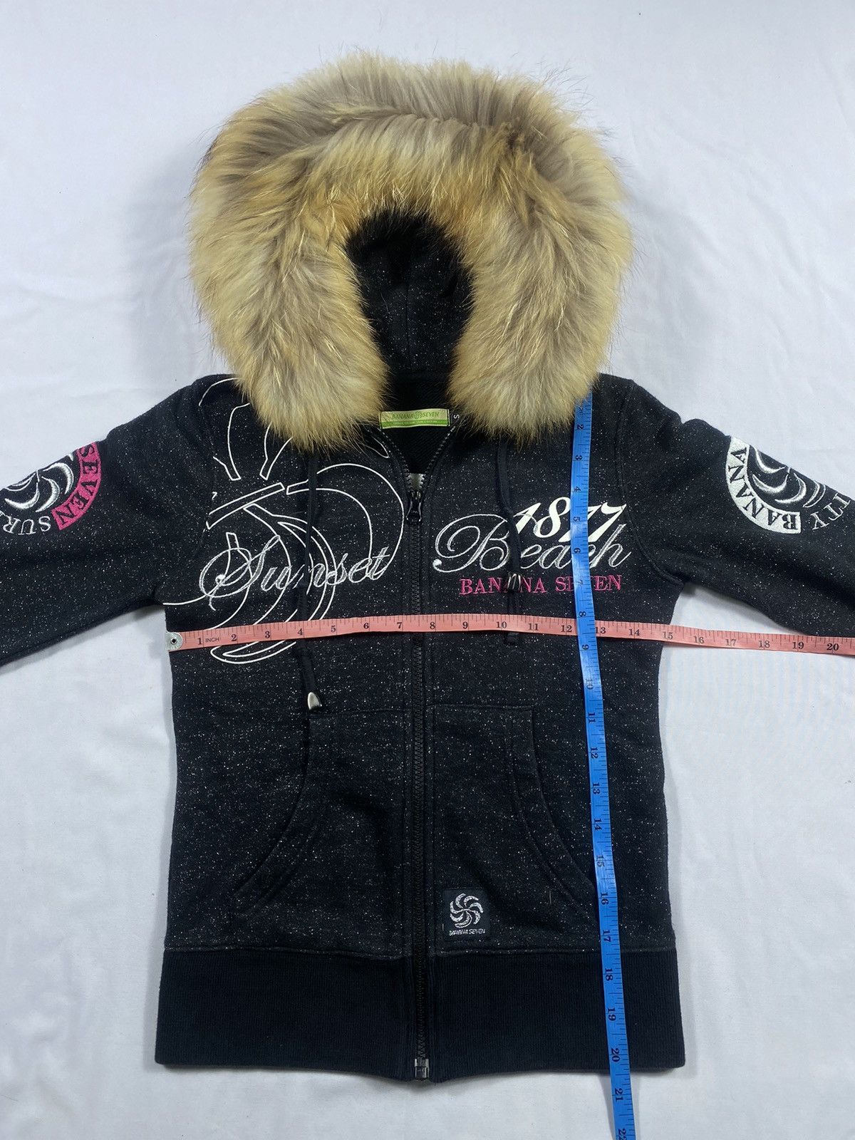20471120 Japanese Banan Seven Zip Fur hoodie Size US S / EU 44-46 / 1 - 13 Thumbnail