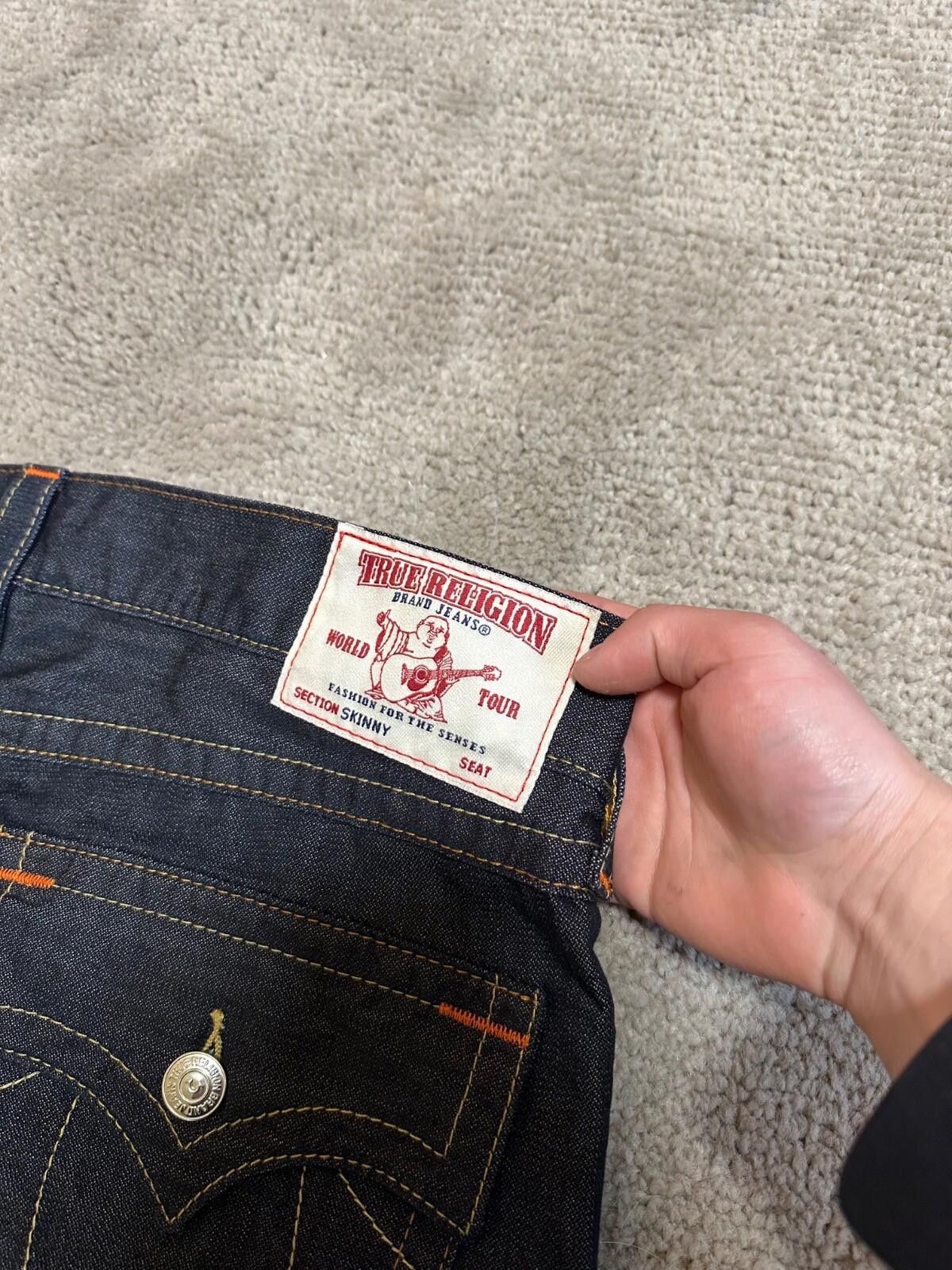 True Religion True Religion Jeans Mens 36 Blue Skinny Fit Size US 36 / EU 52 - 5 Thumbnail