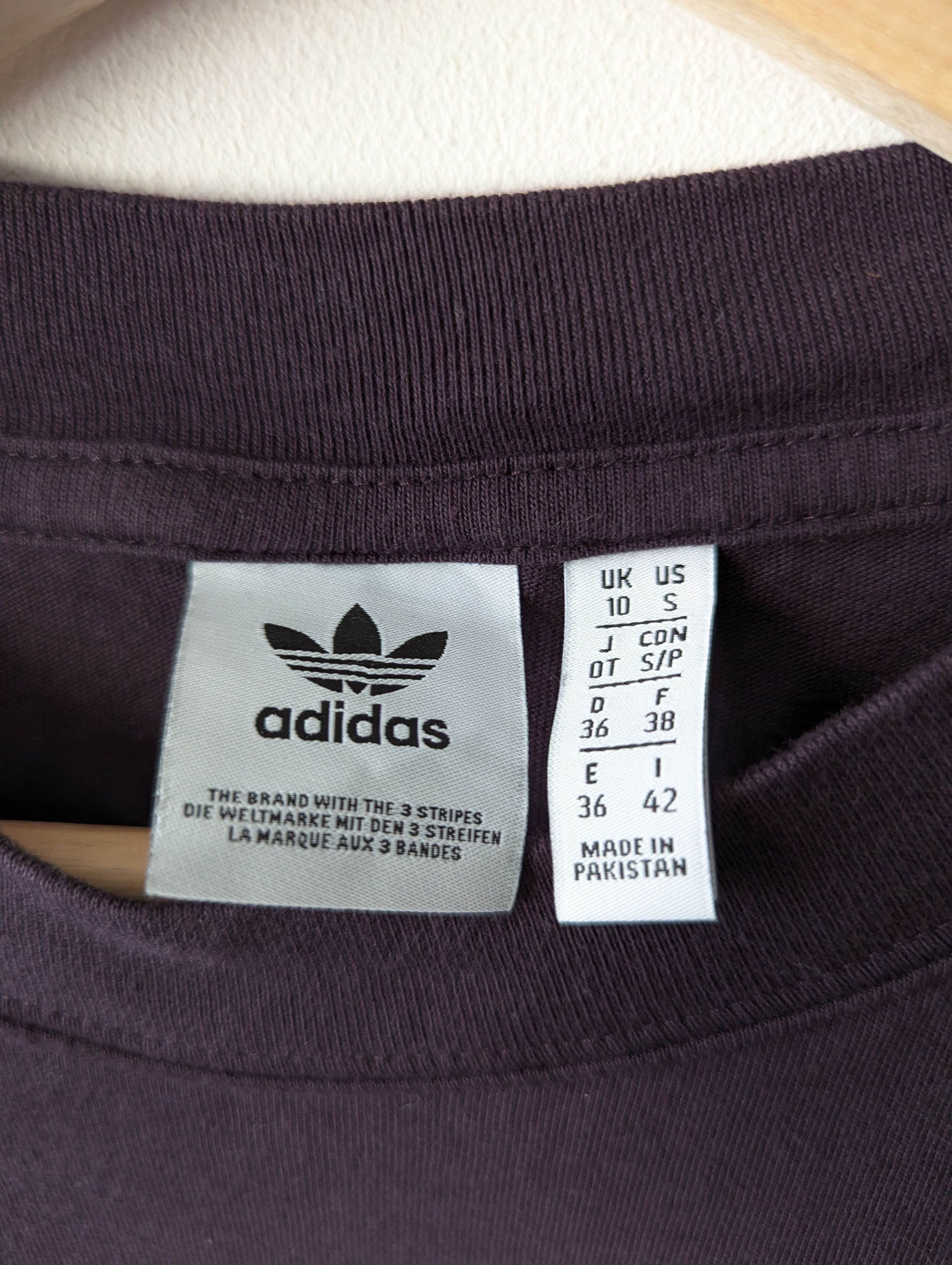 Adidas Adidas Originals Trefoil Long Sleeve Shirt S Purple Violet Size US S / EU 44-46 / 1 - 3 Thumbnail