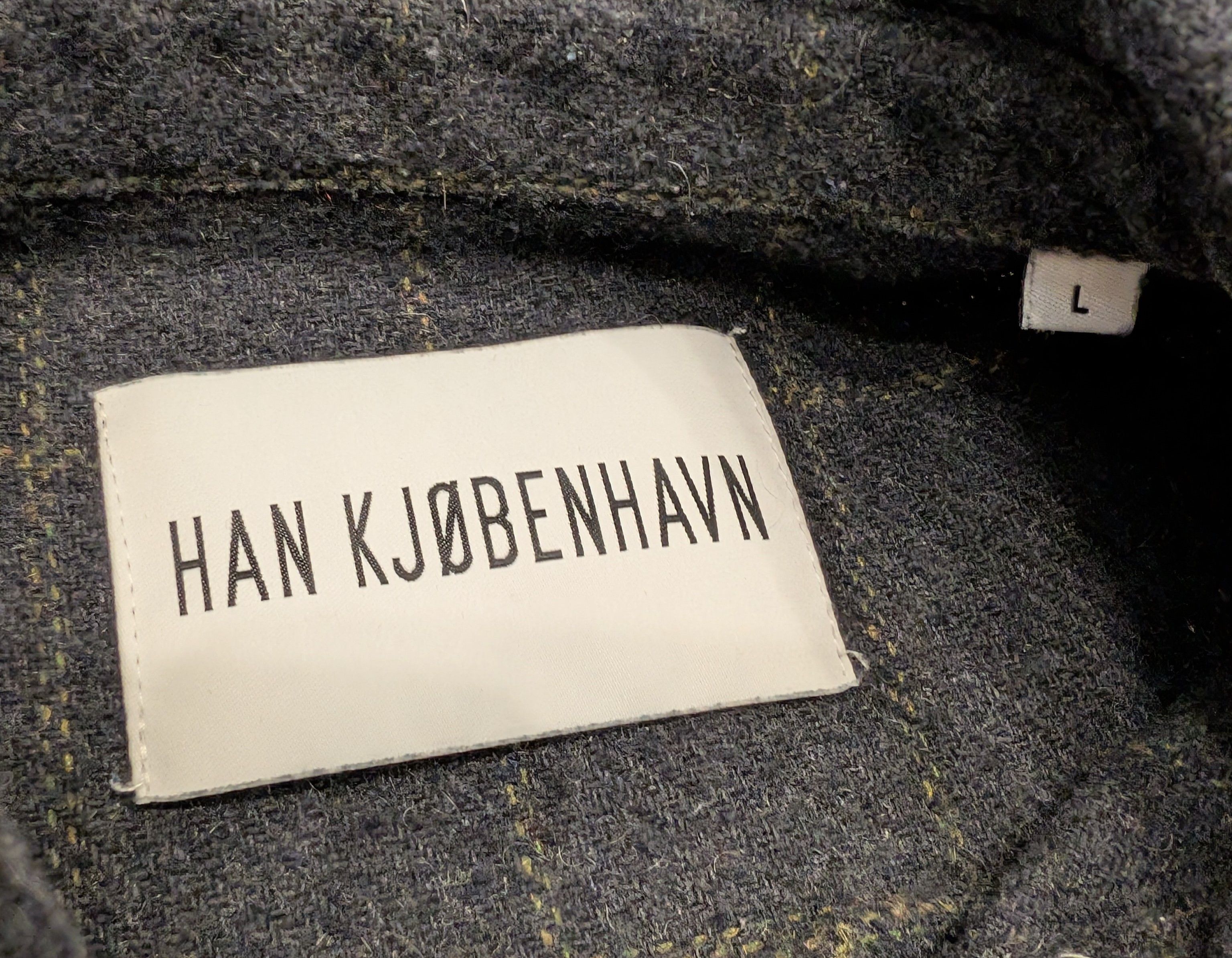 Han Kjobenhavn Han Kjobenhavn Garden Shirt Plaid Wool Blend Size US L / EU 52-54 / 3 - 3 Thumbnail
