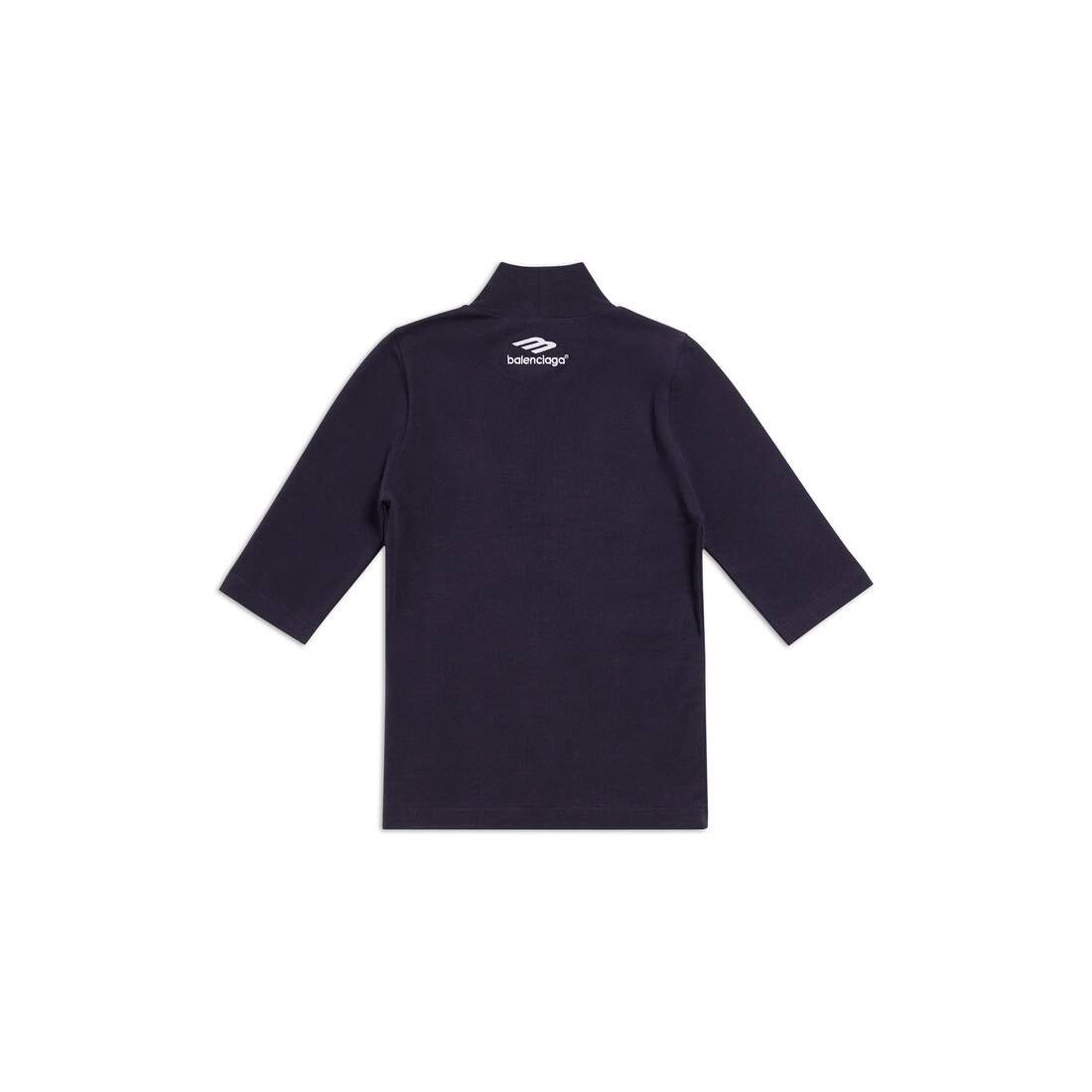 Balenciaga o1mt1gz0924 3B Sports Icon Fitted Long Sleeve Turtleneck Size US M / EU 48-50 / 2 - 5 Thumbnail