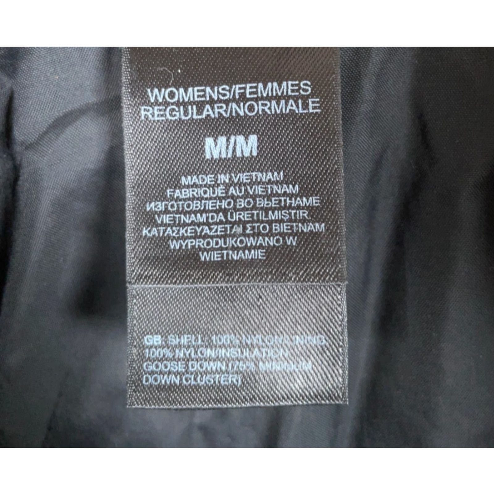 The North Face The North Face Aconcagua 550 Goose Down Puffer Jacket Women's M Black Zip Jacket Size M / US 6-8 / IT 42-44 - 4 Thumbnail