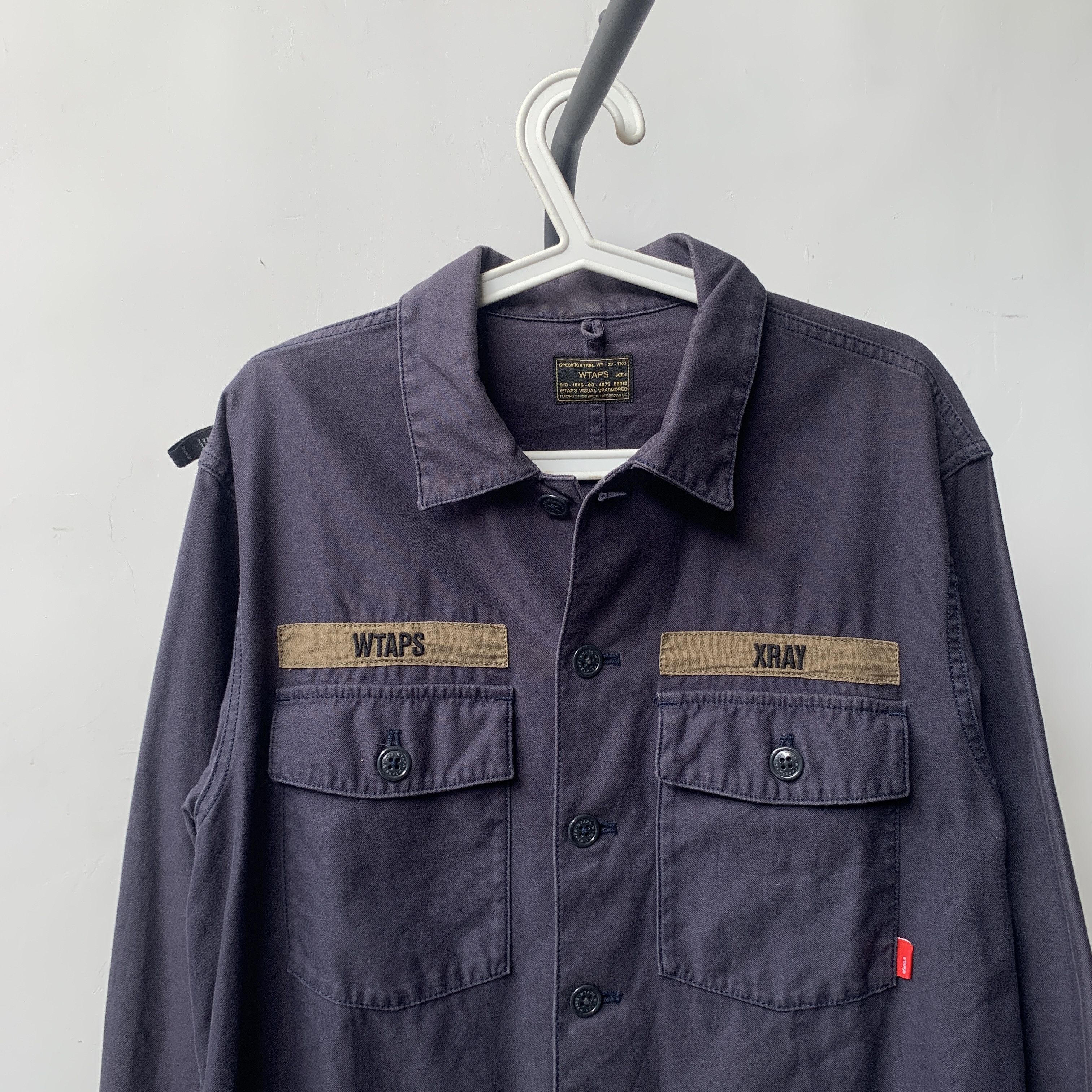 Wtaps Wtaps buds ls shirt cotton satin 2015 Size US XL / EU 56 / 4 - 2 Thumbnail