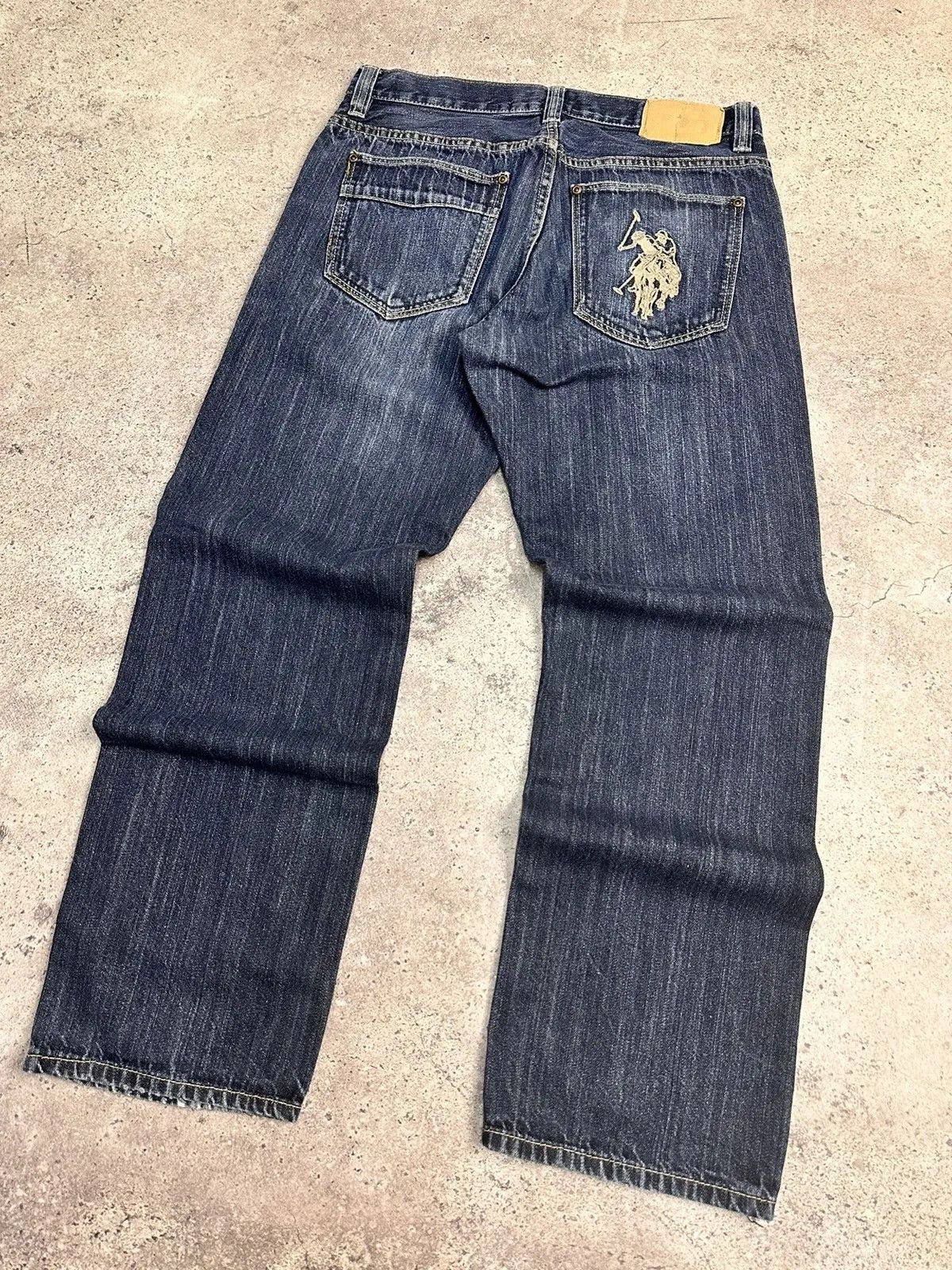 U.S. Polo Assn. 👉 Vintage Polo Ralph Lauren Cargo Pants Baggy Purple Label Size US 32 / EU 48 - 9 Thumbnail