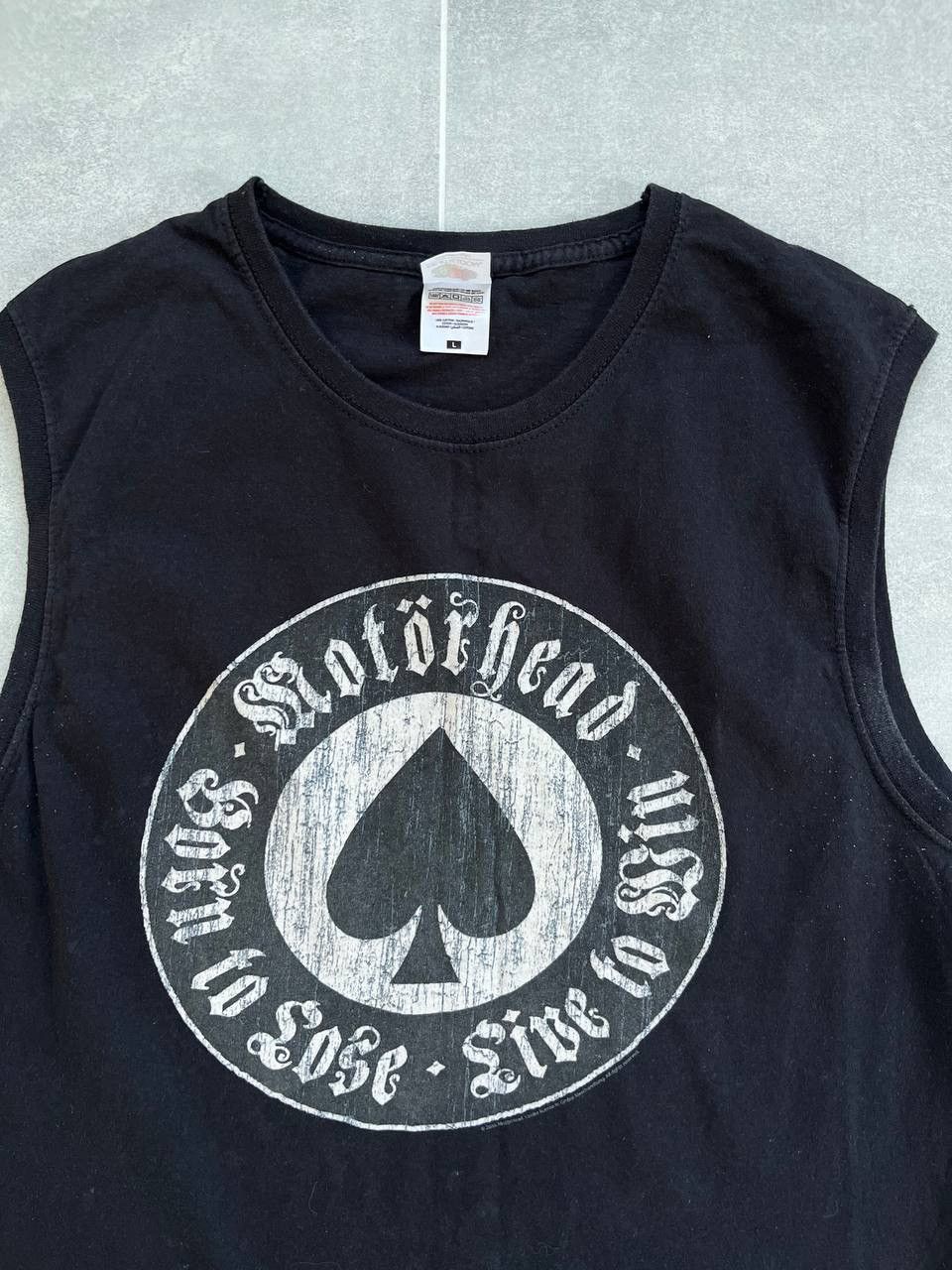 Band Tees Motorhead Punk Logo Sleeveless Top Size US L / EU 52-54 / 3 - 3 Thumbnail