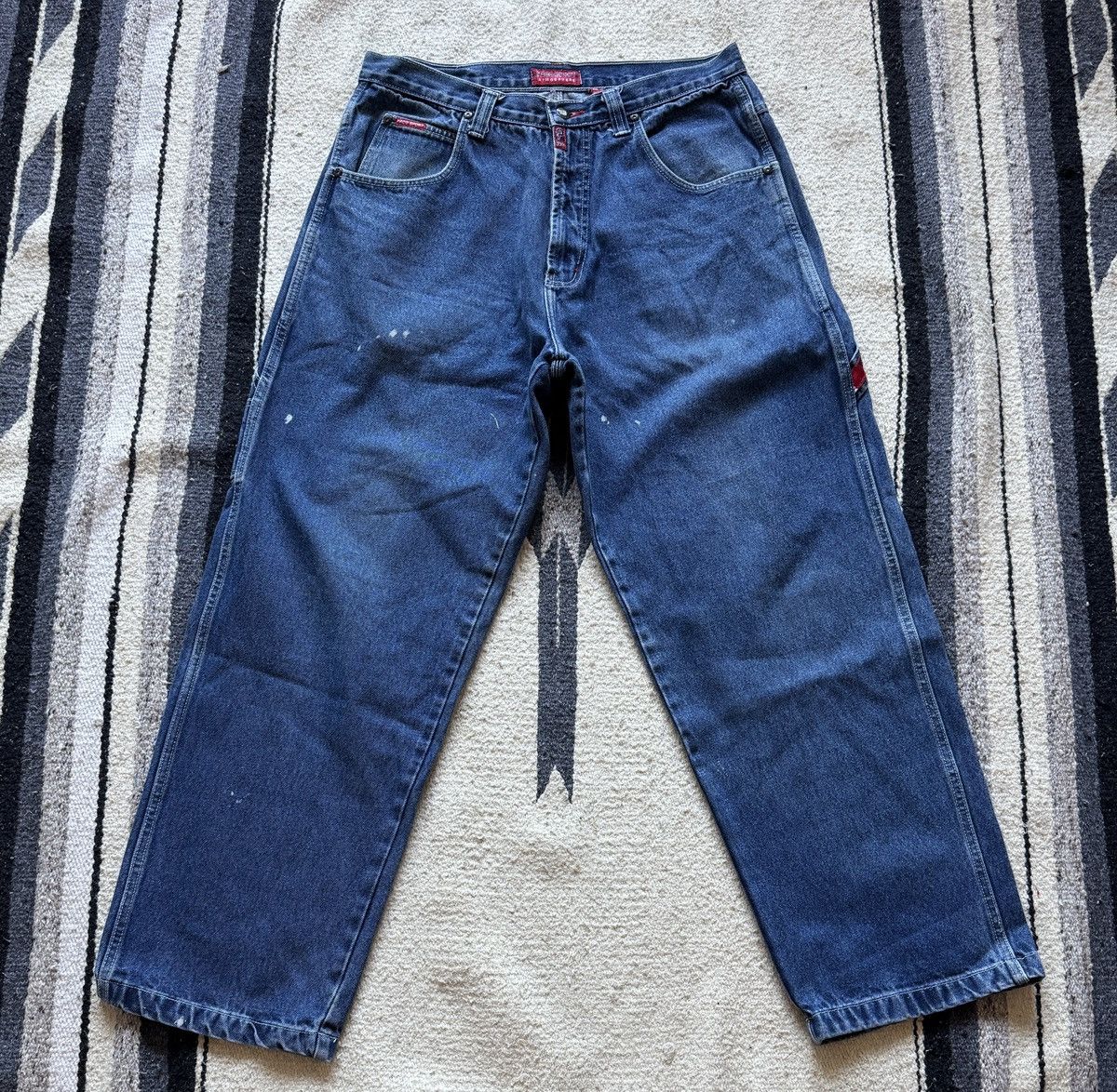 JNCO Y2K PACO Sport JNCO-Style Baggy Wide Leg Jeans 34W Size US 34 / EU 50 - 2 Thumbnail