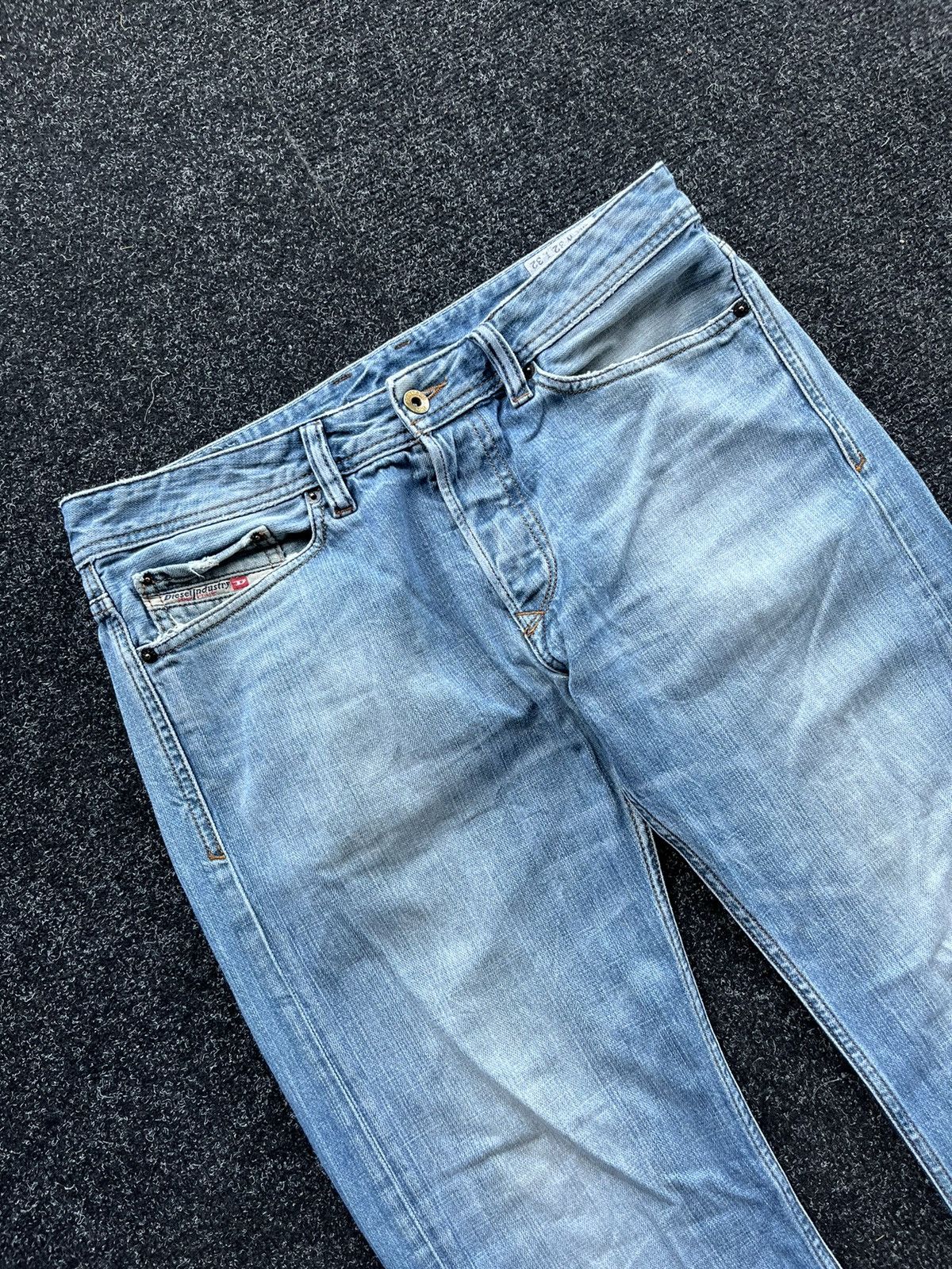 Diesel Vintage Y2K Diesel Viker Lighting Blue denim pants Size US 32 / EU 48 - 3 Thumbnail