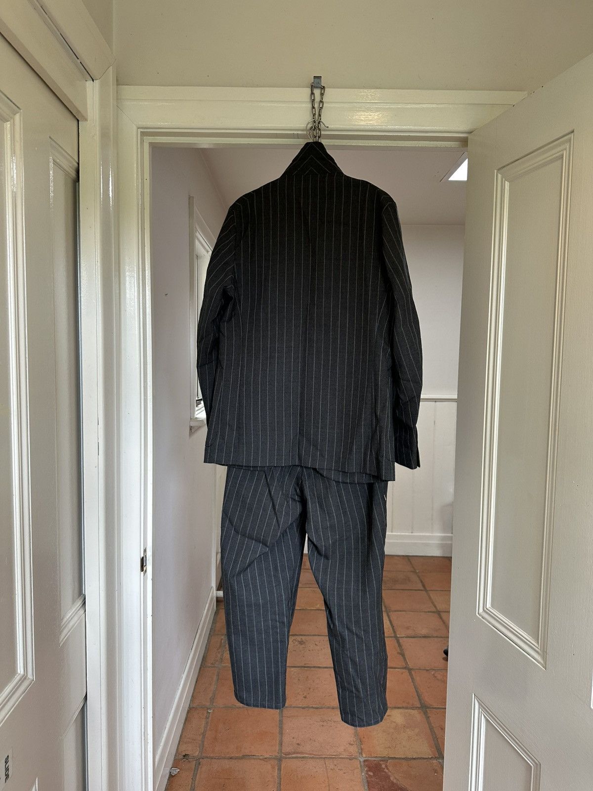 Nanamica Pinstripe technical wool suit Size 34R - 3 Thumbnail
