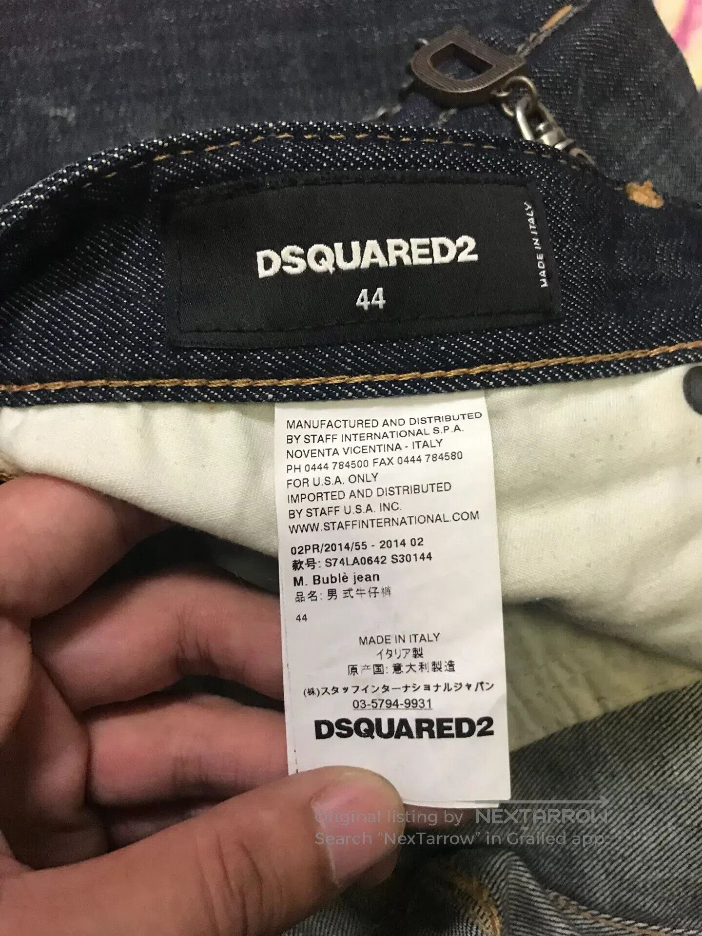 Dsquared2 Dsquared2 D2 Red Zipper Jeans. Size US 28 / EU 44 - 5 Thumbnail