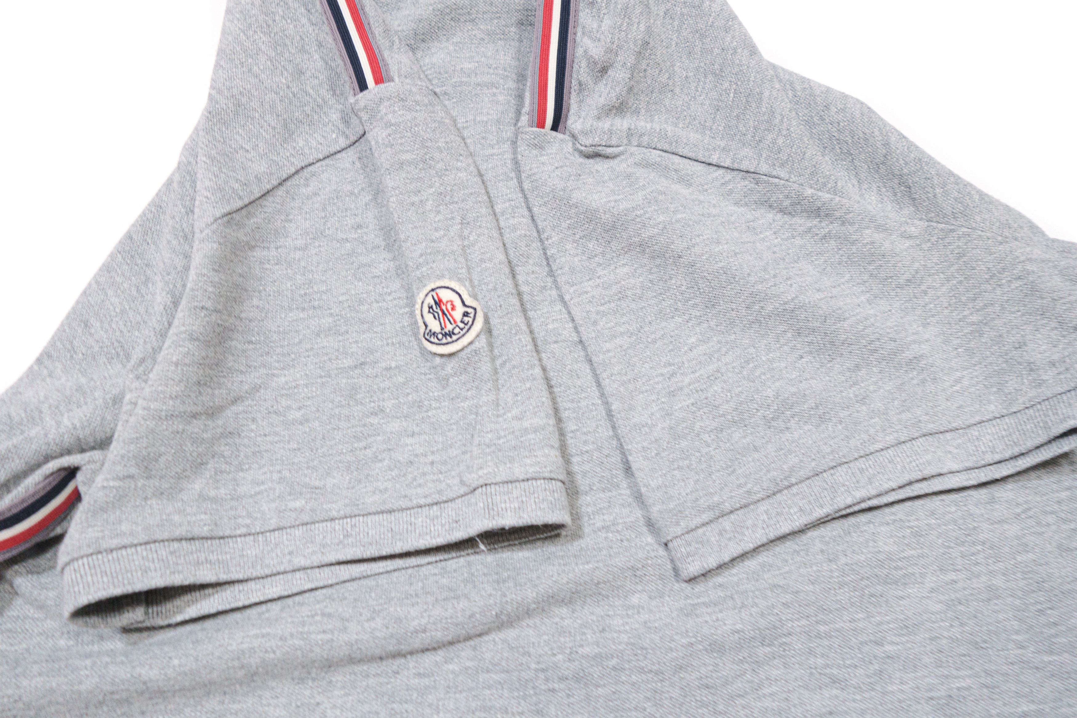 Moncler Logo Stripes Polo Size US L / EU 52-54 / 3 - 5 Thumbnail