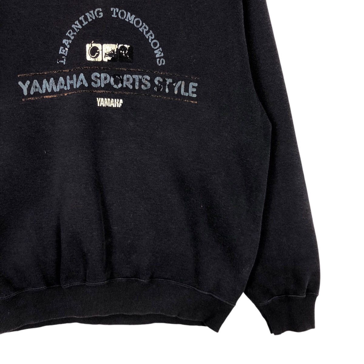 Japanese Brand × Vintage × Yamaha Vintage Yamaha Sports Sweatshirt 90s Rare Medium Size US M / EU 48-50 / 2 - 4 Thumbnail