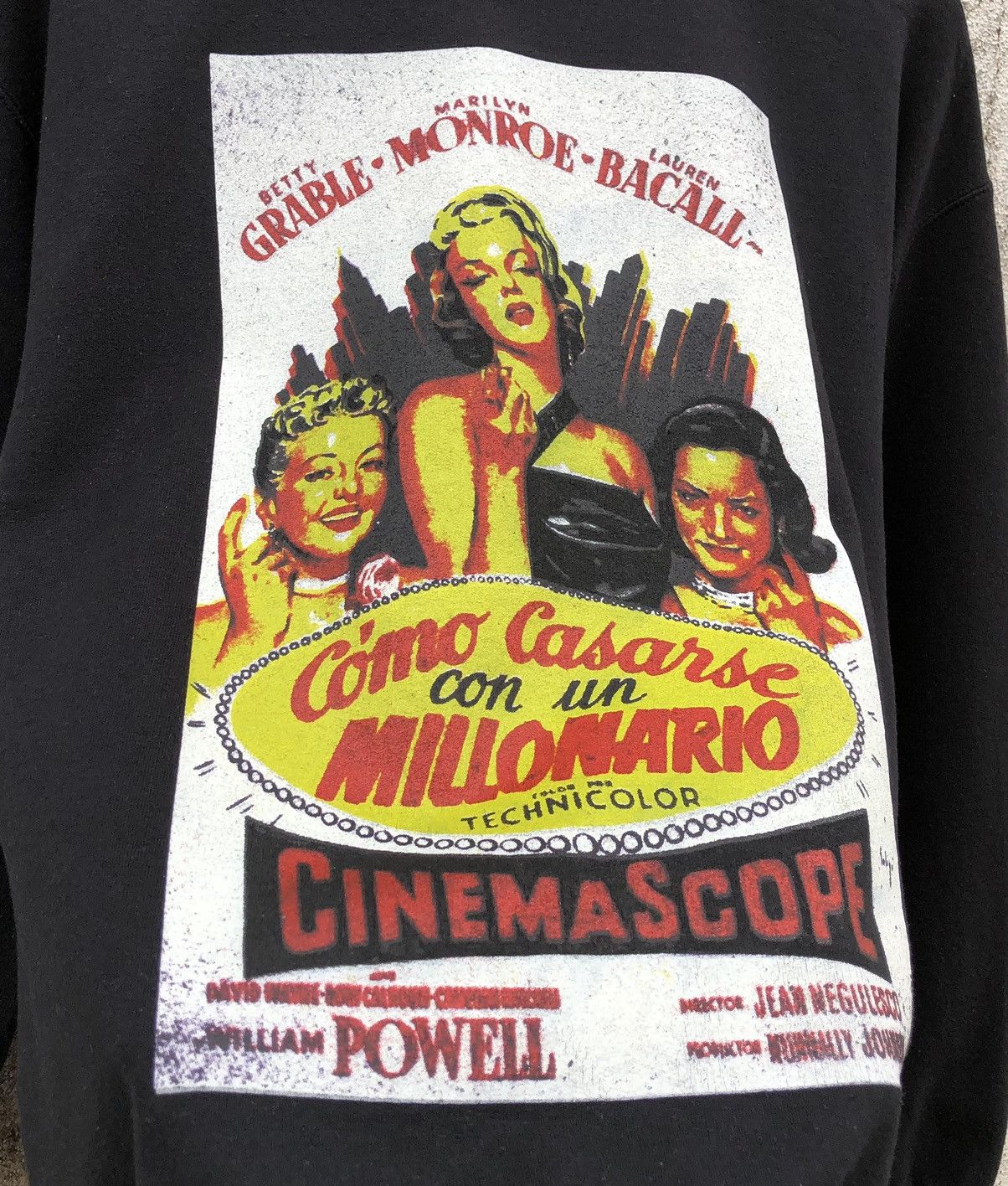 Vintage Radio Days (UN) Marilyn Monroe Crewneck Sweatshirt Size US M / EU 48-50 / 2 - 3 Thumbnail
