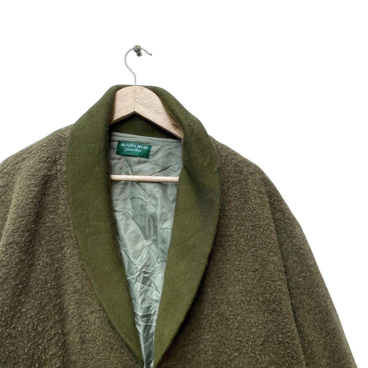 Grand Slam × Vintage Vintage Grandslam Munsimgwear Cardigan Drape Jacket Size US L / EU 52-54 / 3 - 3 Thumbnail