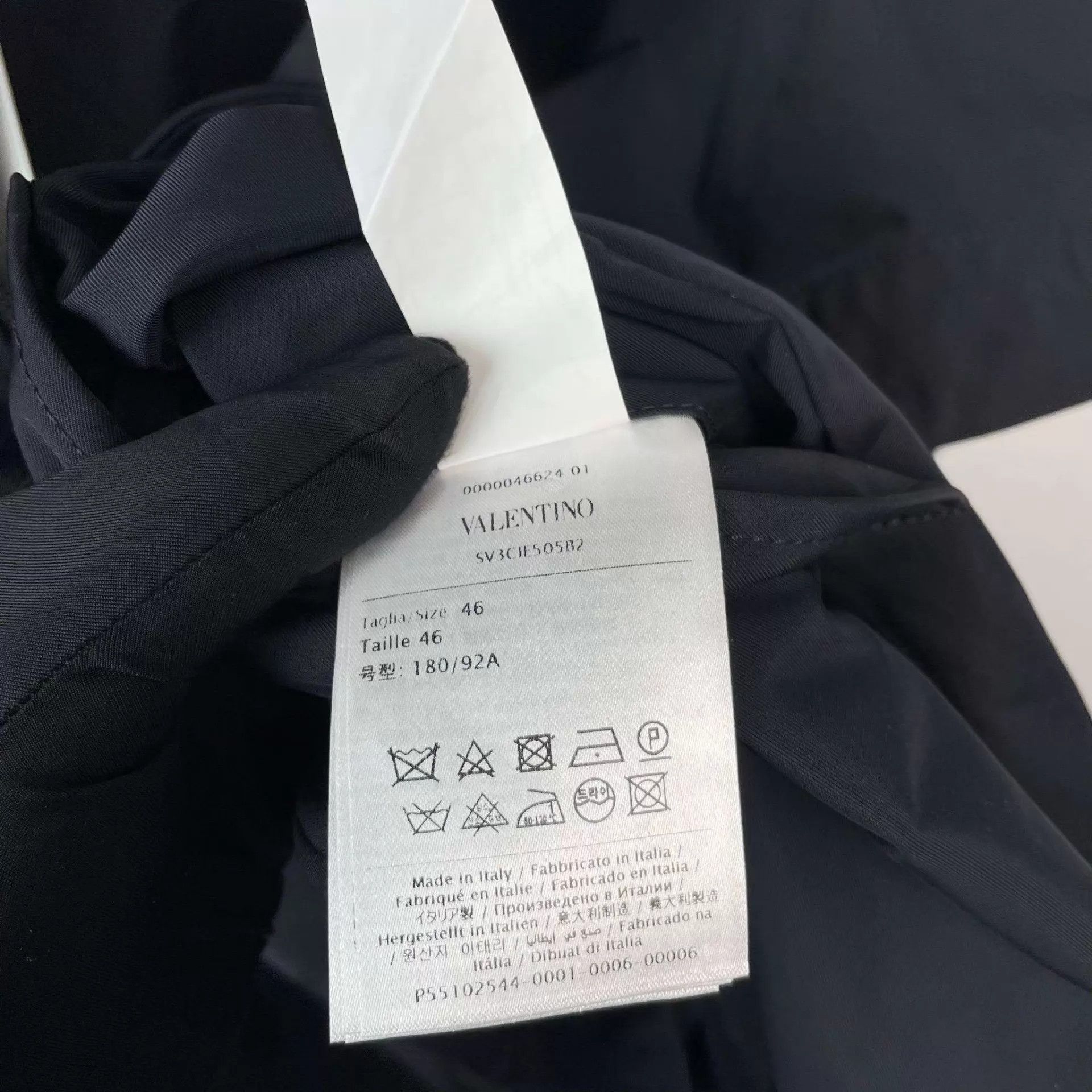 Valentino Valentino Cloak 46 Navy Size L / US 10 / IT 46 - 3 Thumbnail