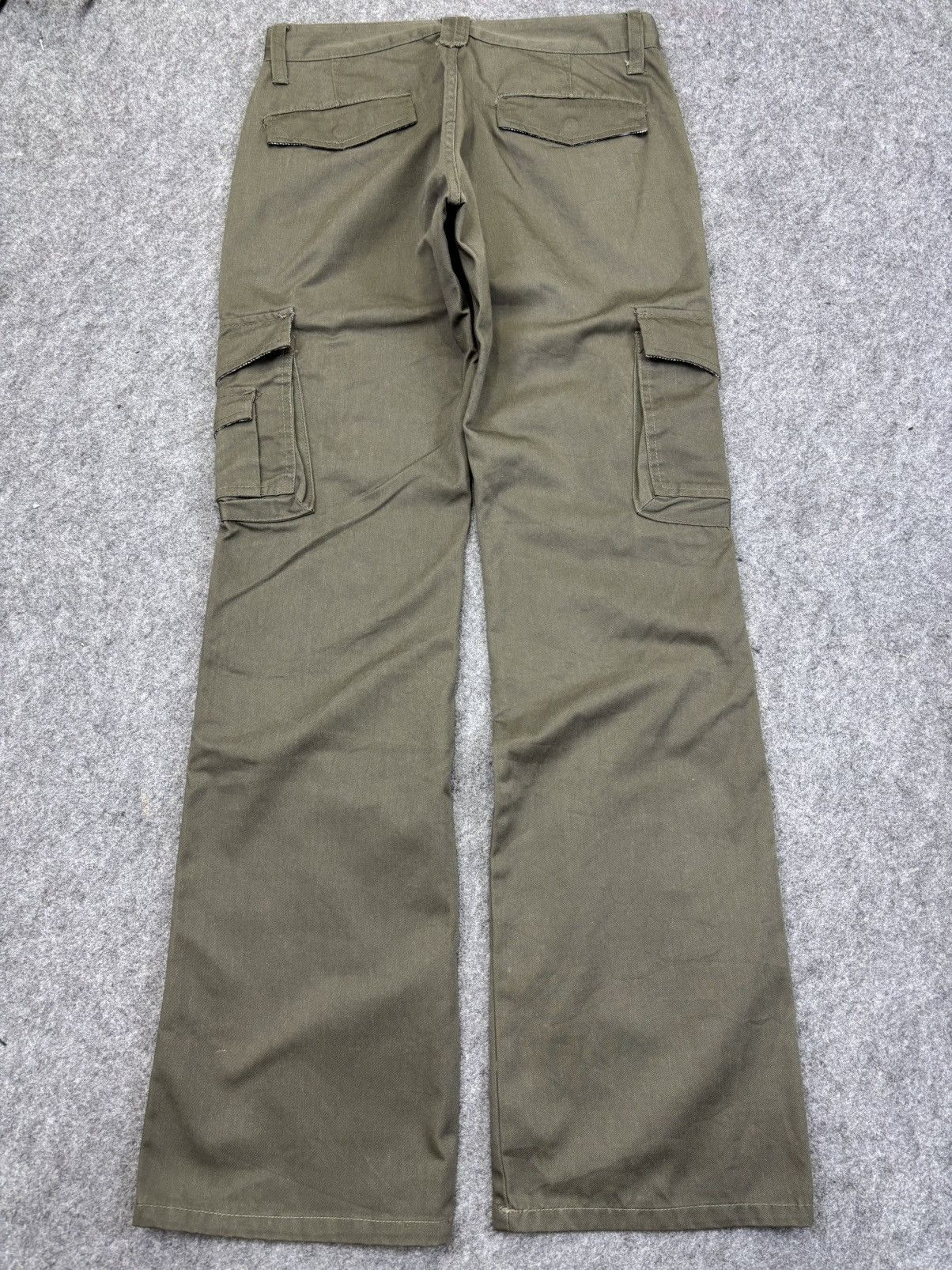 Japanese Brand 💥FLARE💥Aldelio Tctcal Multipocket Military Cargo Pant F933 Size US 30 / EU 46 - 13 Thumbnail