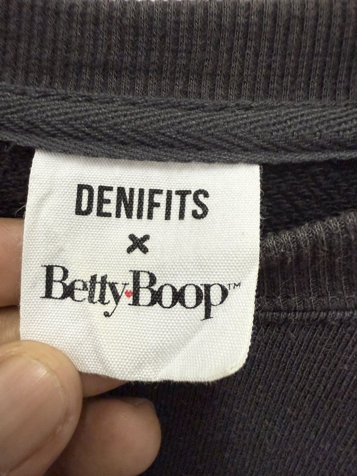 Sweaty Betty 🔥 Y2K Betty Boop X Denifits Baggy Sweatshirt - 3XL Size XL / US 12-14 / IT 48-50 - 7 Thumbnail