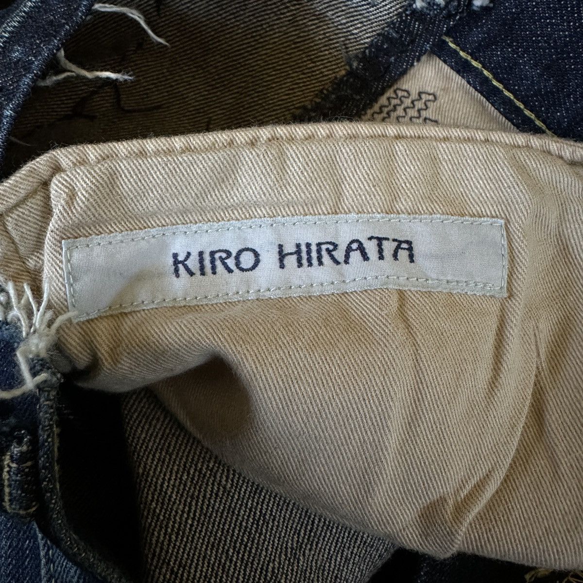 Kapital Kiro Hirata Boro Crash Jeans Denim Surf capris jort Size US 36 / EU 52 - 18 Thumbnail