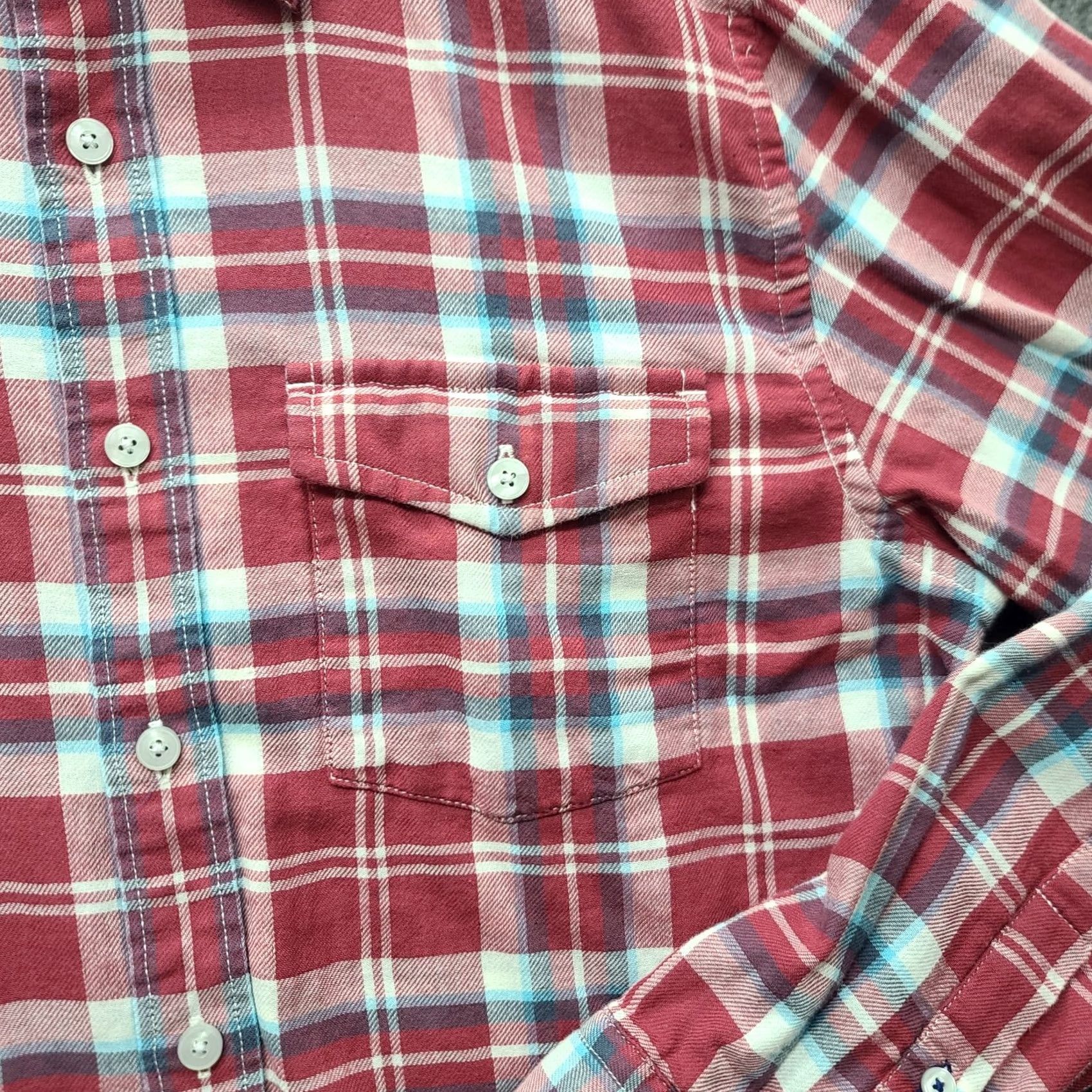UNTUCKit UNTUCKit Shirt Mens S Slim Fit Long Sleeve Dress Casual Comfort Preppy Plaid Shirt Size US S / EU 44-46 / 1 - 6 Thumbnail
