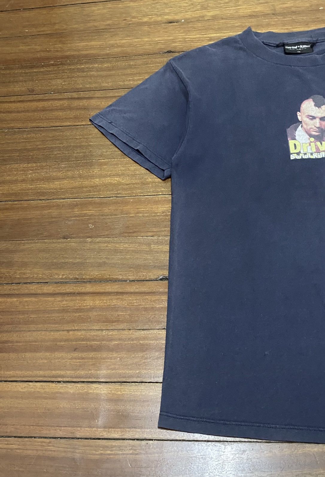 Vintage Rare Vintage Movie Taxi Driver Serial Killer T-shirt 1990s Size US M / EU 48-50 / 2 - 5 Thumbnail