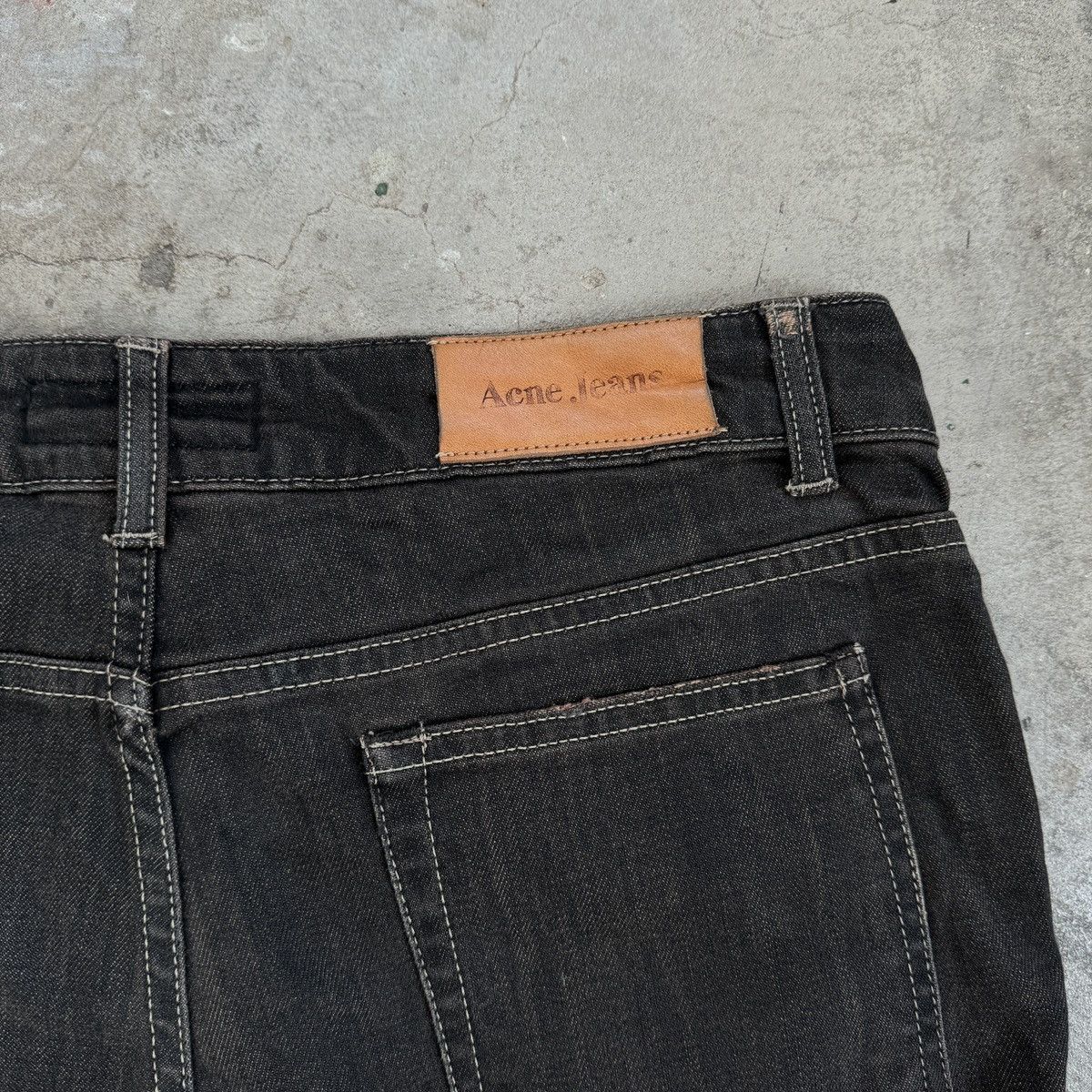 Acne Studios Acne Jeans Brown Hex Earth Denim Shorts Size 30" / US 8 / IT 44 - 4 Thumbnail