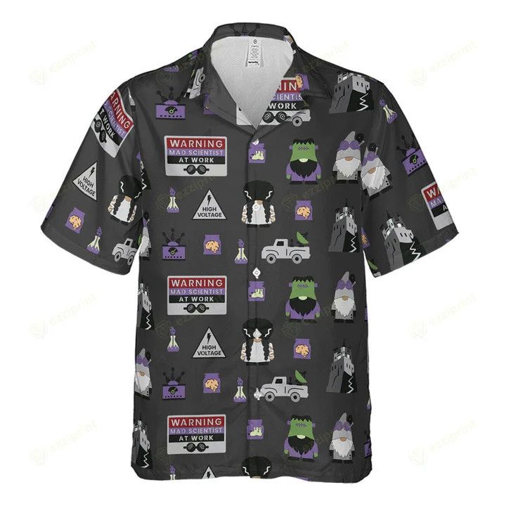 Other Frankenstein Mad Scientist Hawaiian Shirt Size US L / EU 52-54 / 3 - 2 Thumbnail