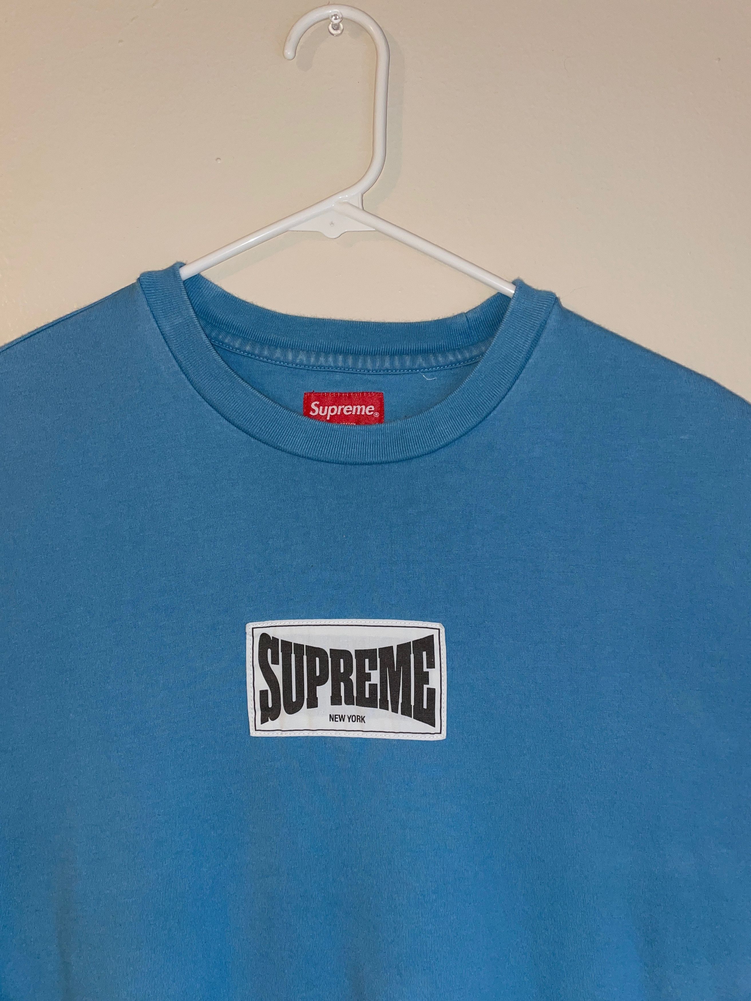 Supreme Supreme Blue Longsleeve Size US M / EU 48-50 / 2 - 2 Thumbnail