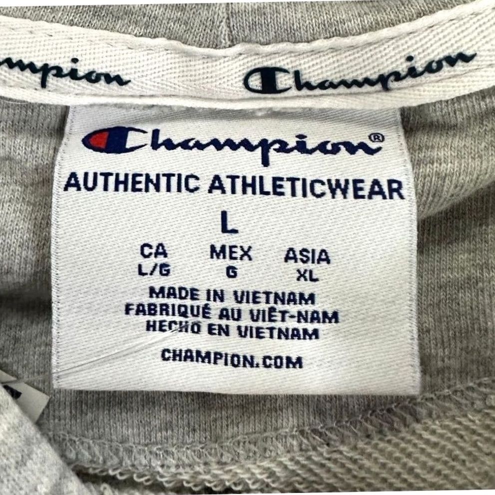 Champion Champion Sleeveless Hoodie Sweatshirt Womens Large Grey Pullover Logo Ladies NEW Size L / US 10 / IT 46 - 3 Thumbnail