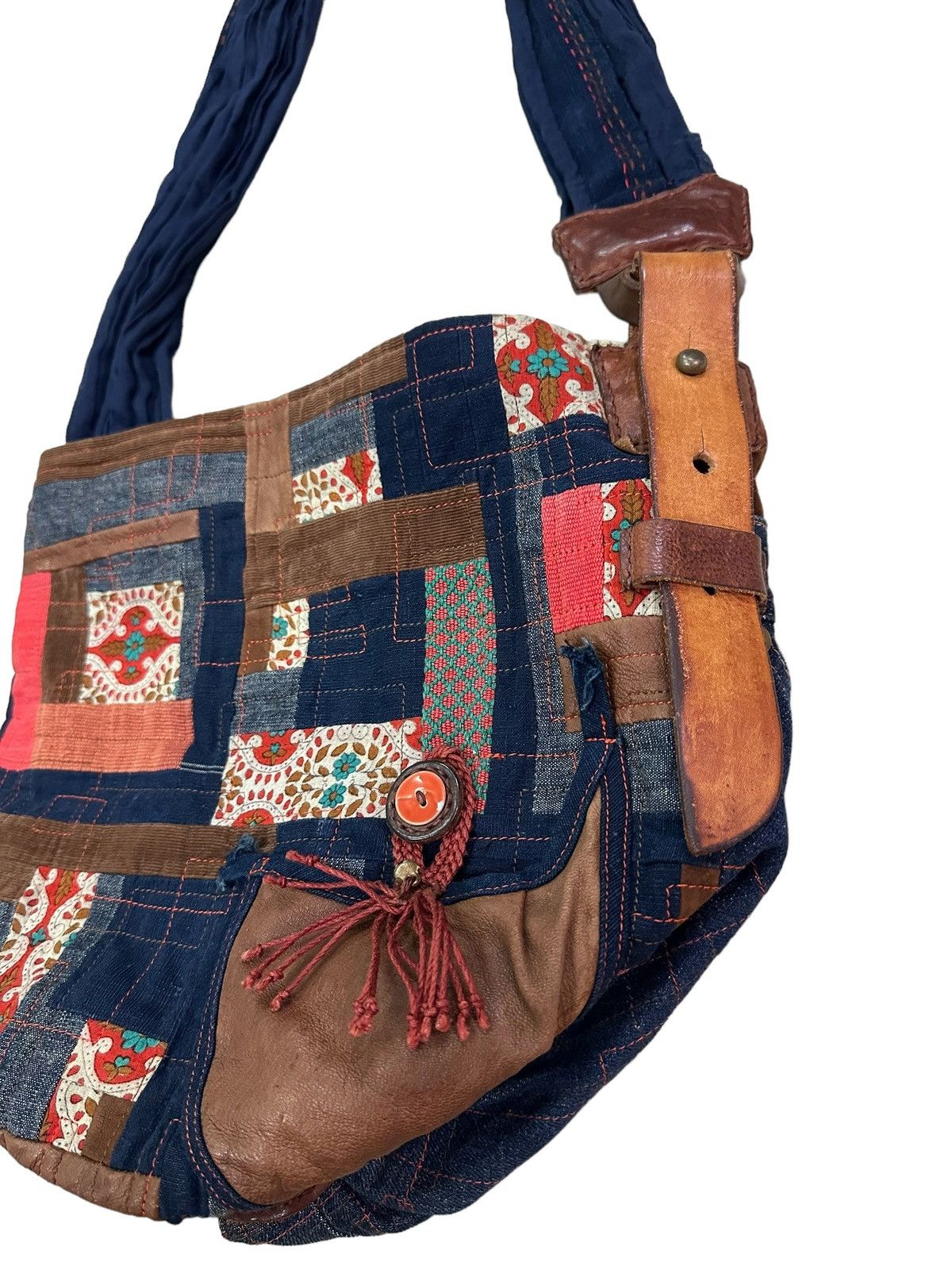 Handmade RARE HANDMADE PATCHWORK SHOULDER/CROSSBODY BAG Size ONE SIZE - 19 Thumbnail