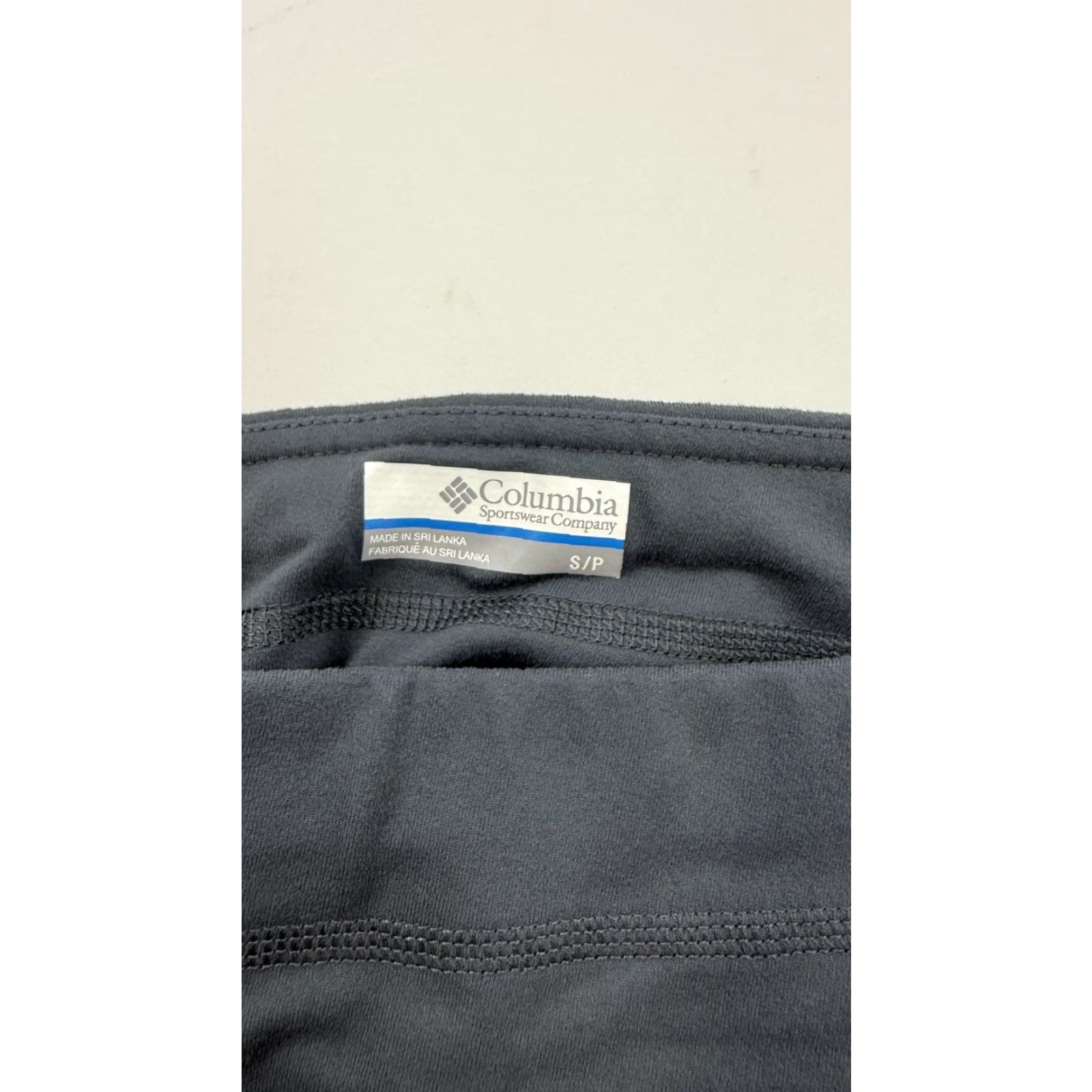 Vintage Columbia Leggings Womens Small Black Stretch Ankle Yoga Athletic Outdoor S/P Pants Size 28" / US 6 / IT 42 - 2 Thumbnail