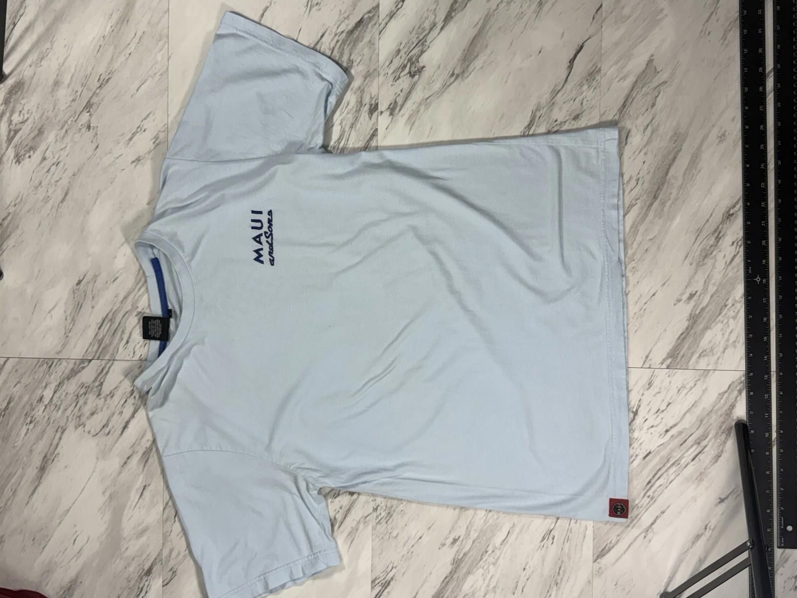 Other Maui and Sons Pastel Blue Surfer Graphic Tee Size L #8 Size US L / EU 52-54 / 3 - 9 Thumbnail