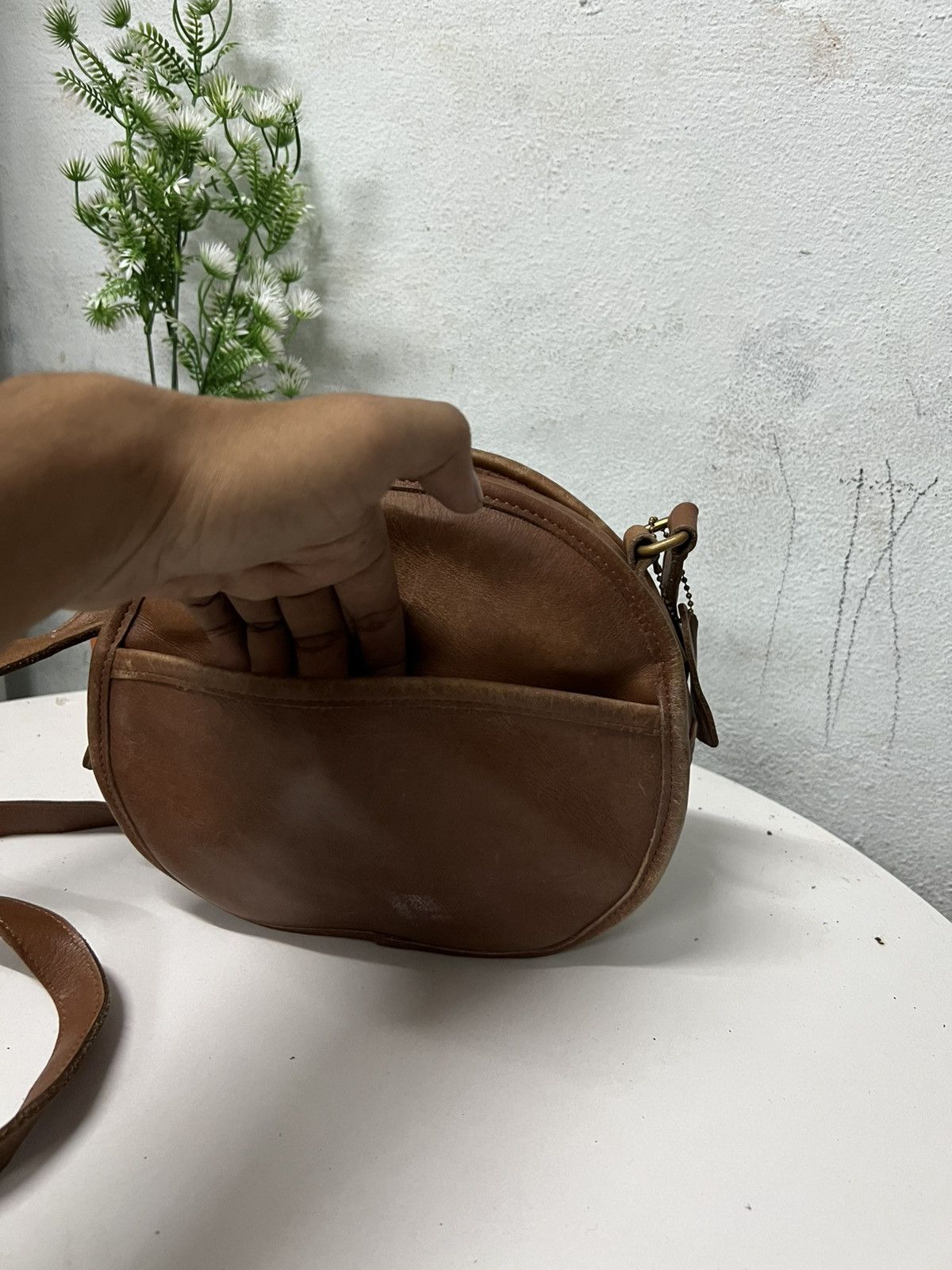 Coach × Vintage RARE DESIGN Vintage Coach Leather Shoulder Size ONE SIZE - 8 Thumbnail