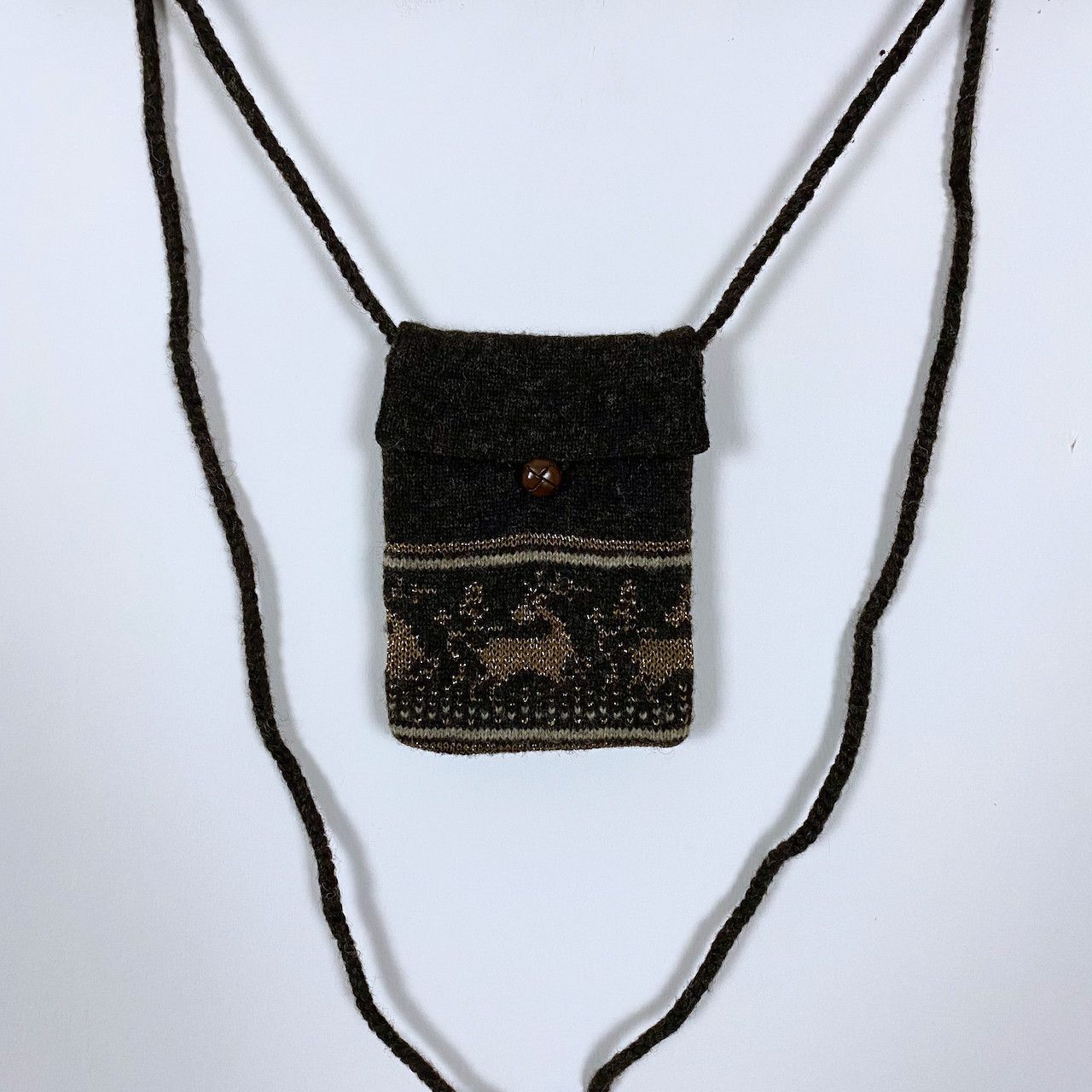 Number (N)ine 2002AW "NOWHERE MAN" DING DONG DING DONG KNIT BAG Size ONE SIZE - 3 Thumbnail