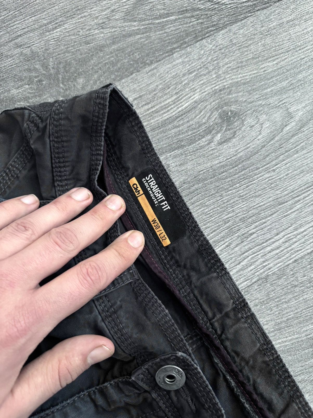 Japanese Brand Y2K Vintage Black Goth Zip Pants lgb if6was9 style Size US 30 / EU 46 - 4 Thumbnail