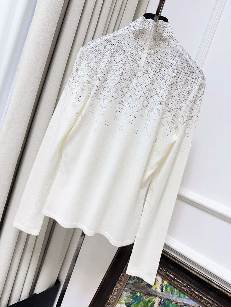 Chanel Chanel Ski series diamond check full diamond sequin double Size S / US 4 / IT 40 - 2 Thumbnail