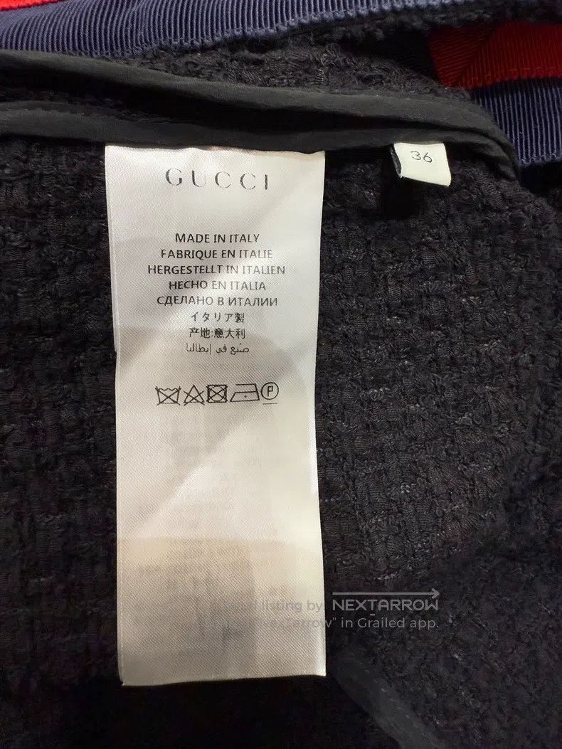 Gucci Gucci Black, red and blue striped cardigan coat Size XS / US 0-2 / IT 36-38 - 6 Thumbnail