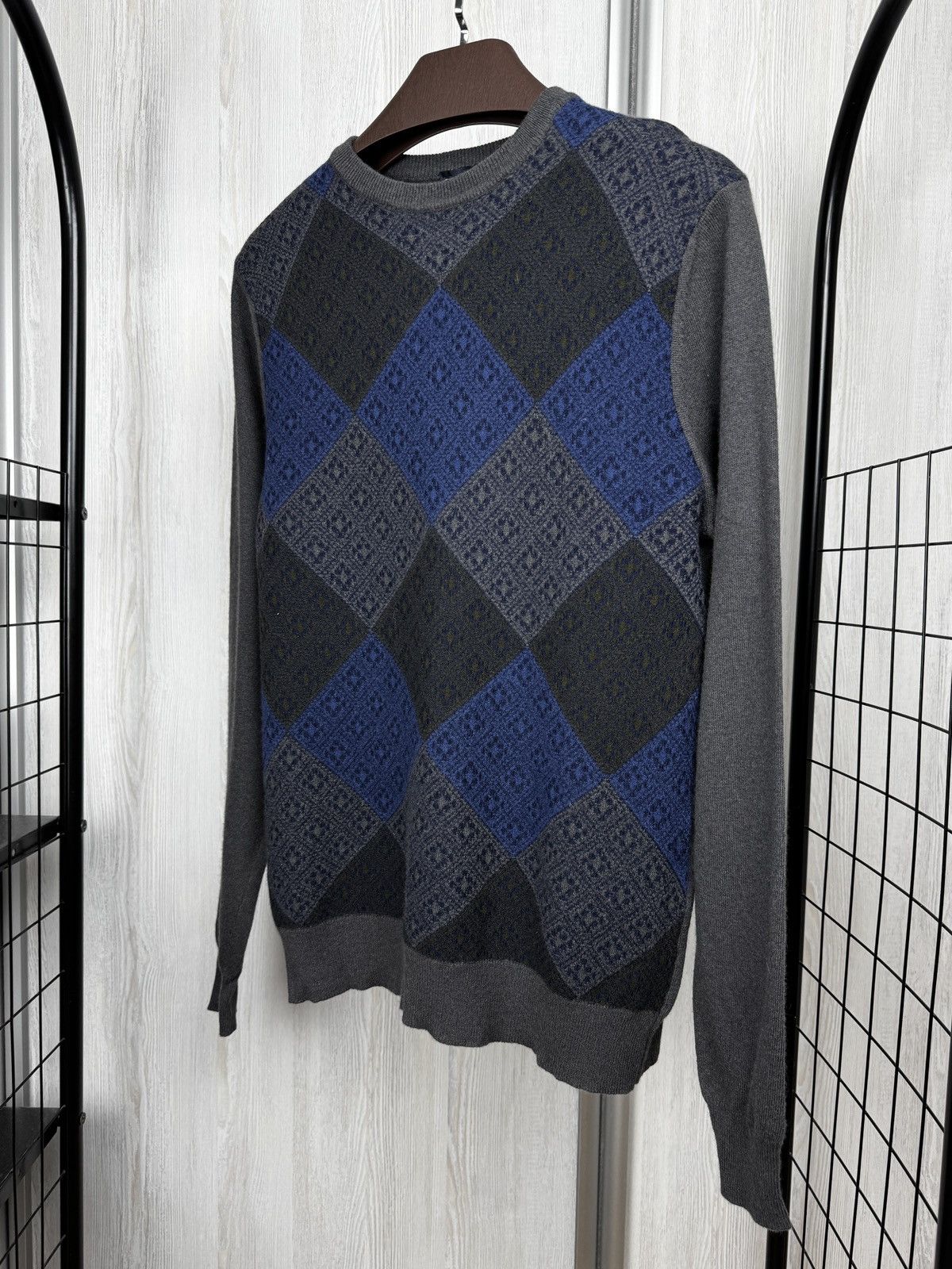 Etro ETRO wool cashmere multicolored ornament knitted sweater Size US M / EU 48-50 / 2 - 5 Thumbnail