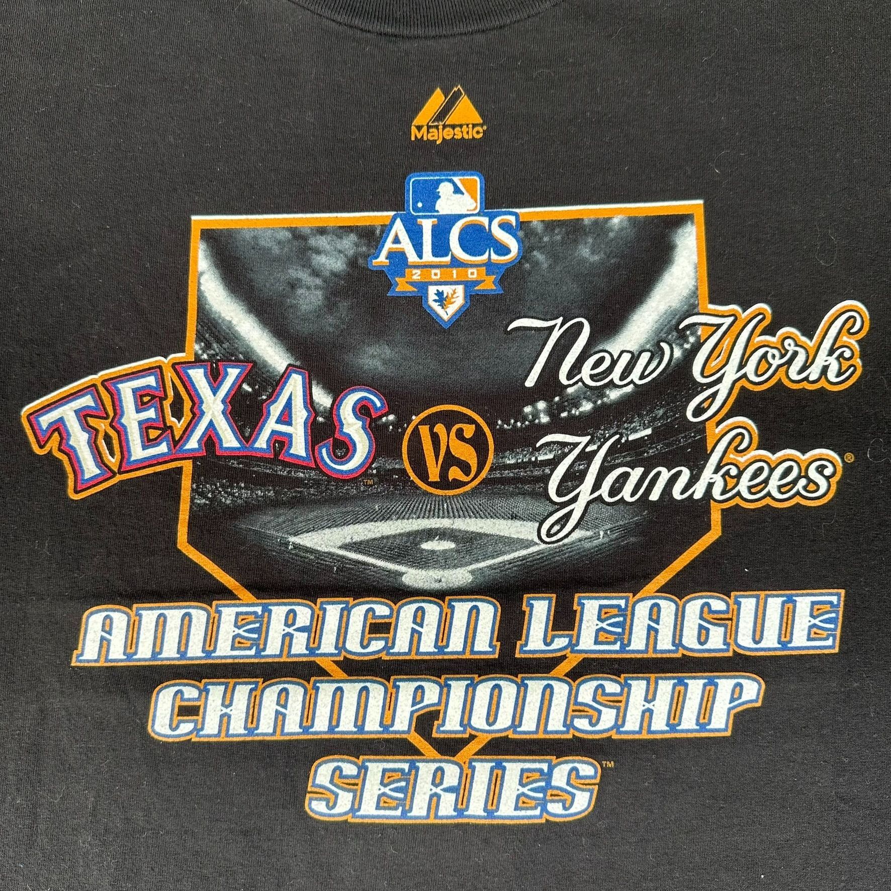 MLB Texas Rangers American League Championship 2010 T-Shirt Maje Size US L / EU 52-54 / 3 - 2 Thumbnail