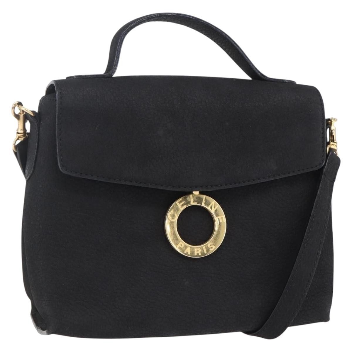 Celine Celine Circle Logo Shoulder Bag Leather Size ONE SIZE - 1 Thumbnail