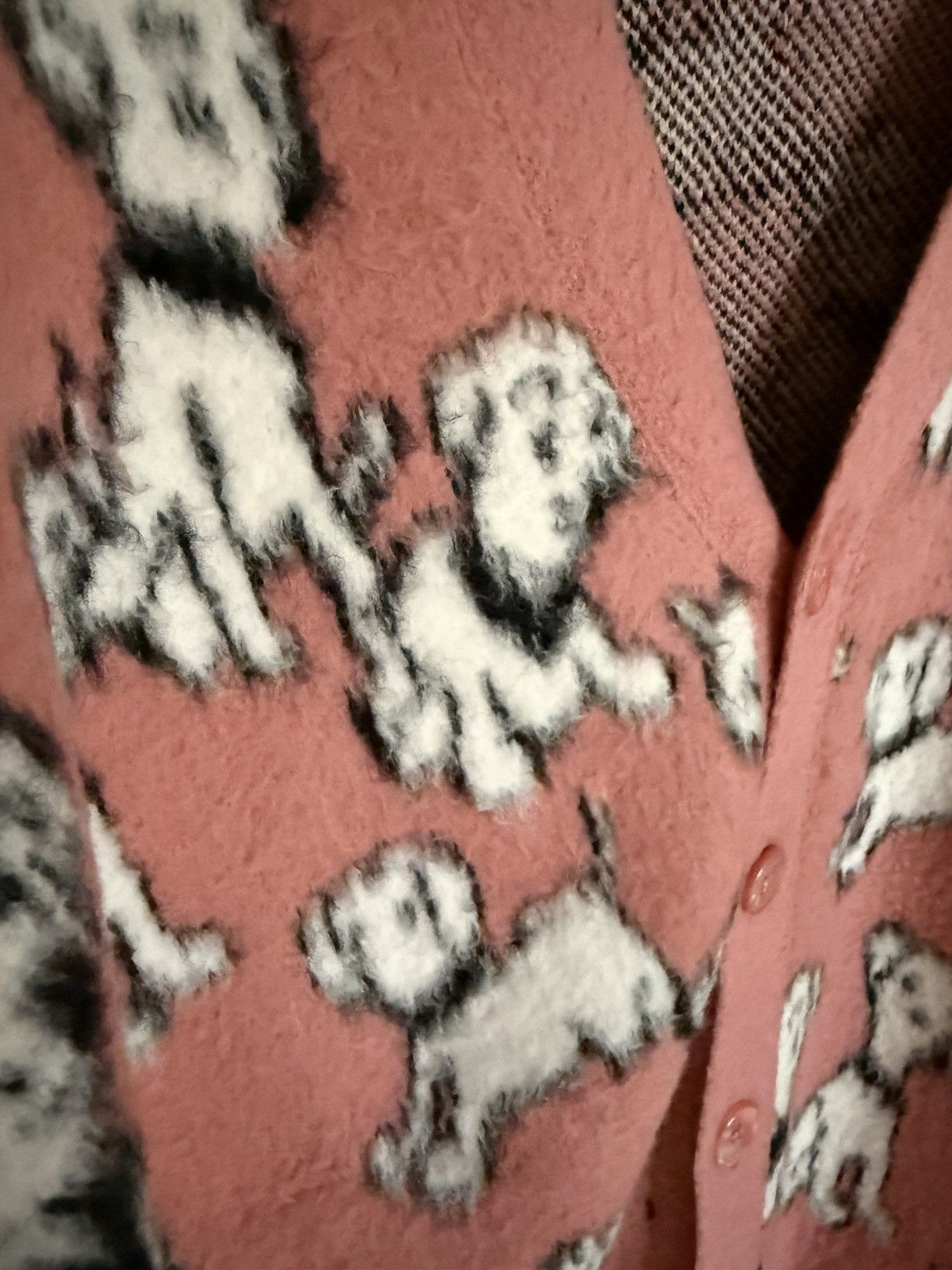 Celine SS22 Celine cosmic cruiser pink puppy cardigan Hedi XL Size US XL / EU 56 / 4 - 12 Thumbnail